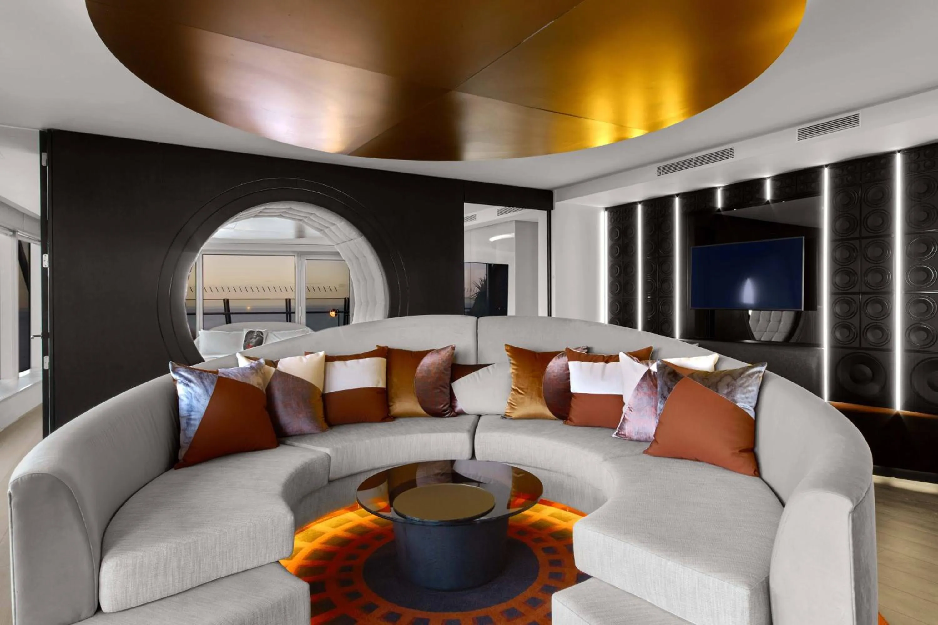 Living room in W Barcelona