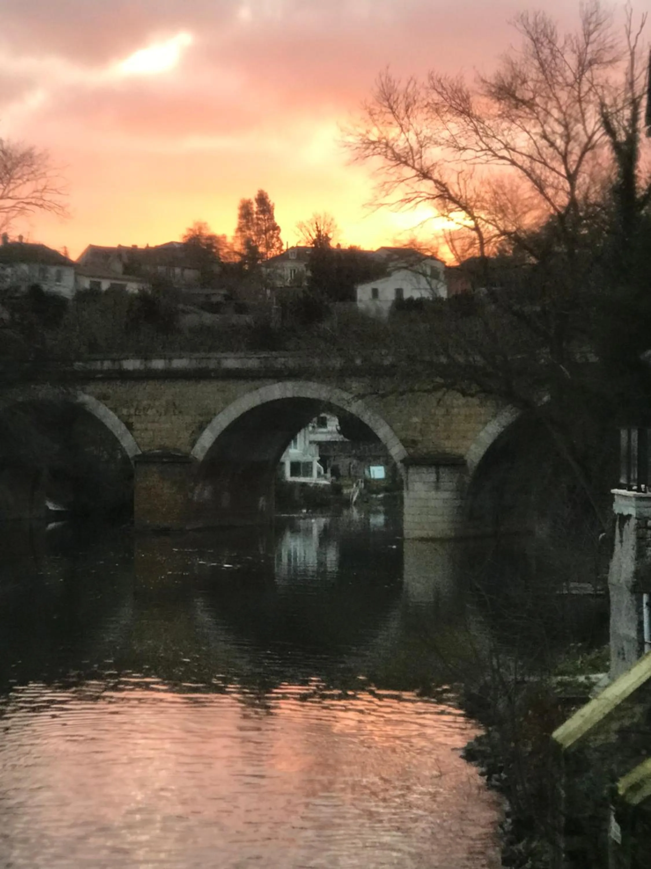Sunset in MOULIN DE L'ABBESSE