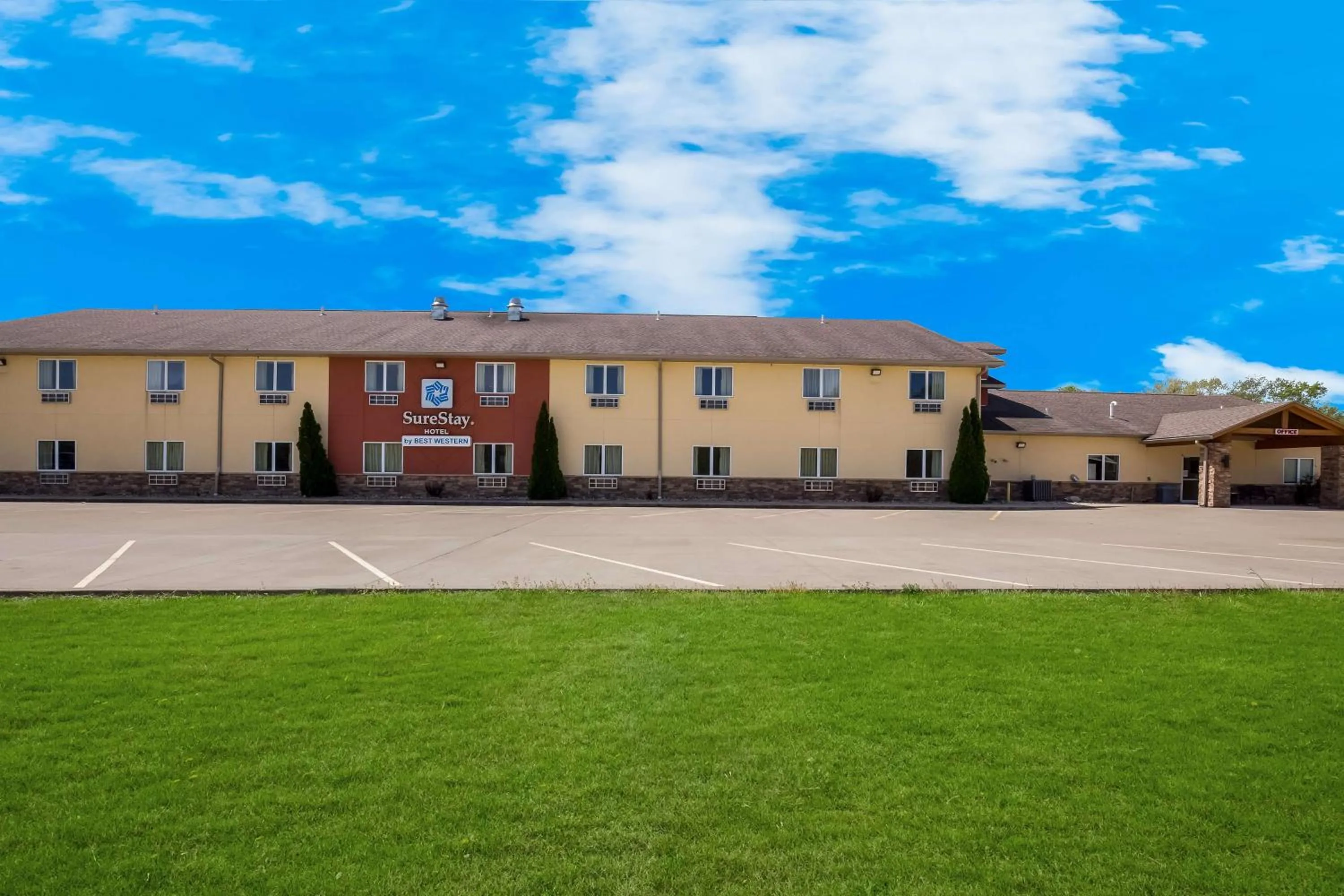 Property building in SureStay Hotel by Best Western Whittington Rend Lake