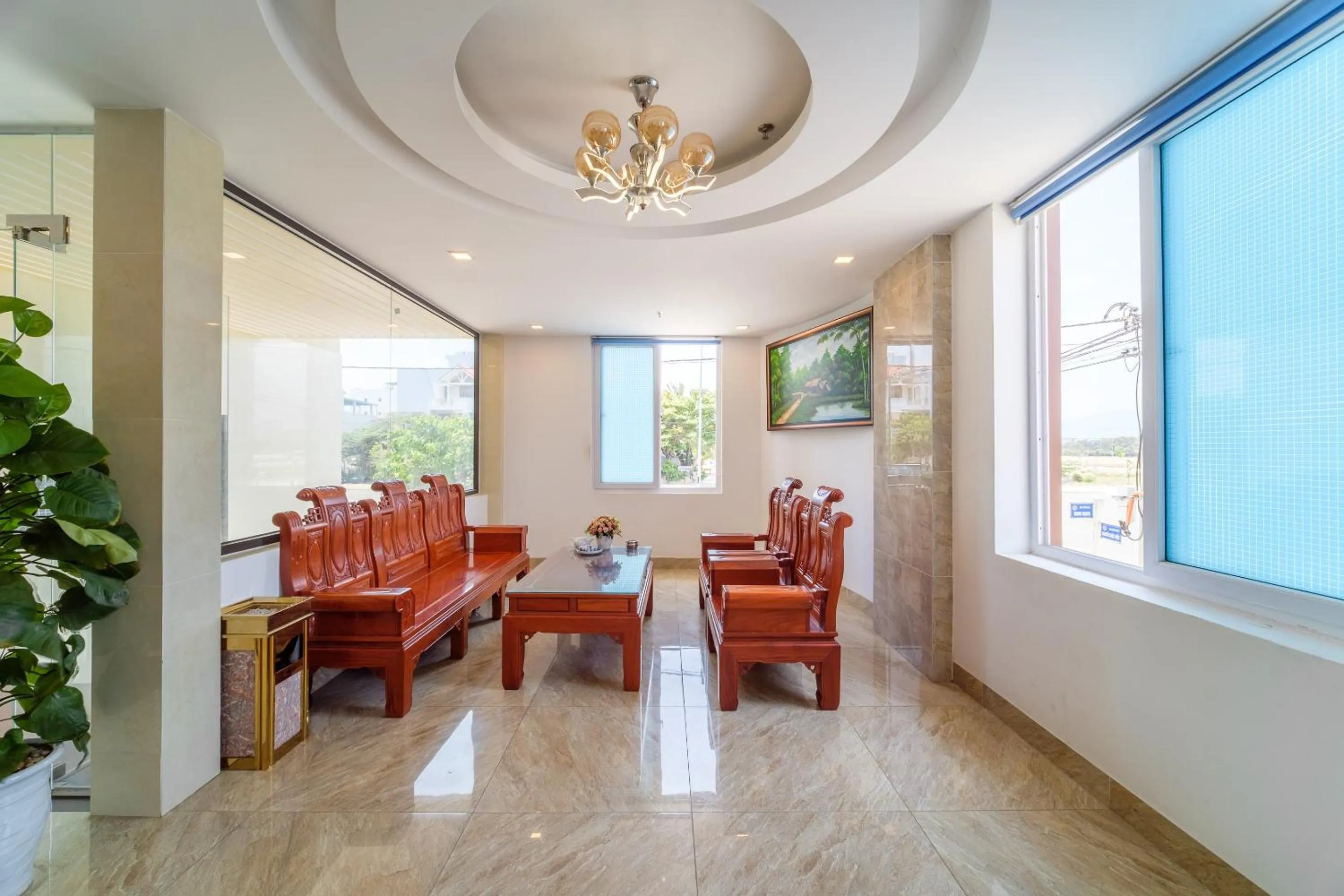 Lobby or reception in Capital O 215 An Duc Hotel Da Nang