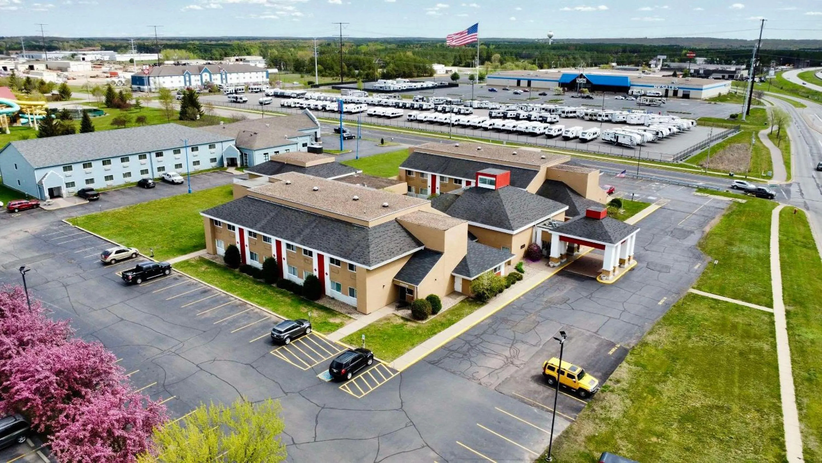 Property building in Econo Lodge Wausau - Rothschild