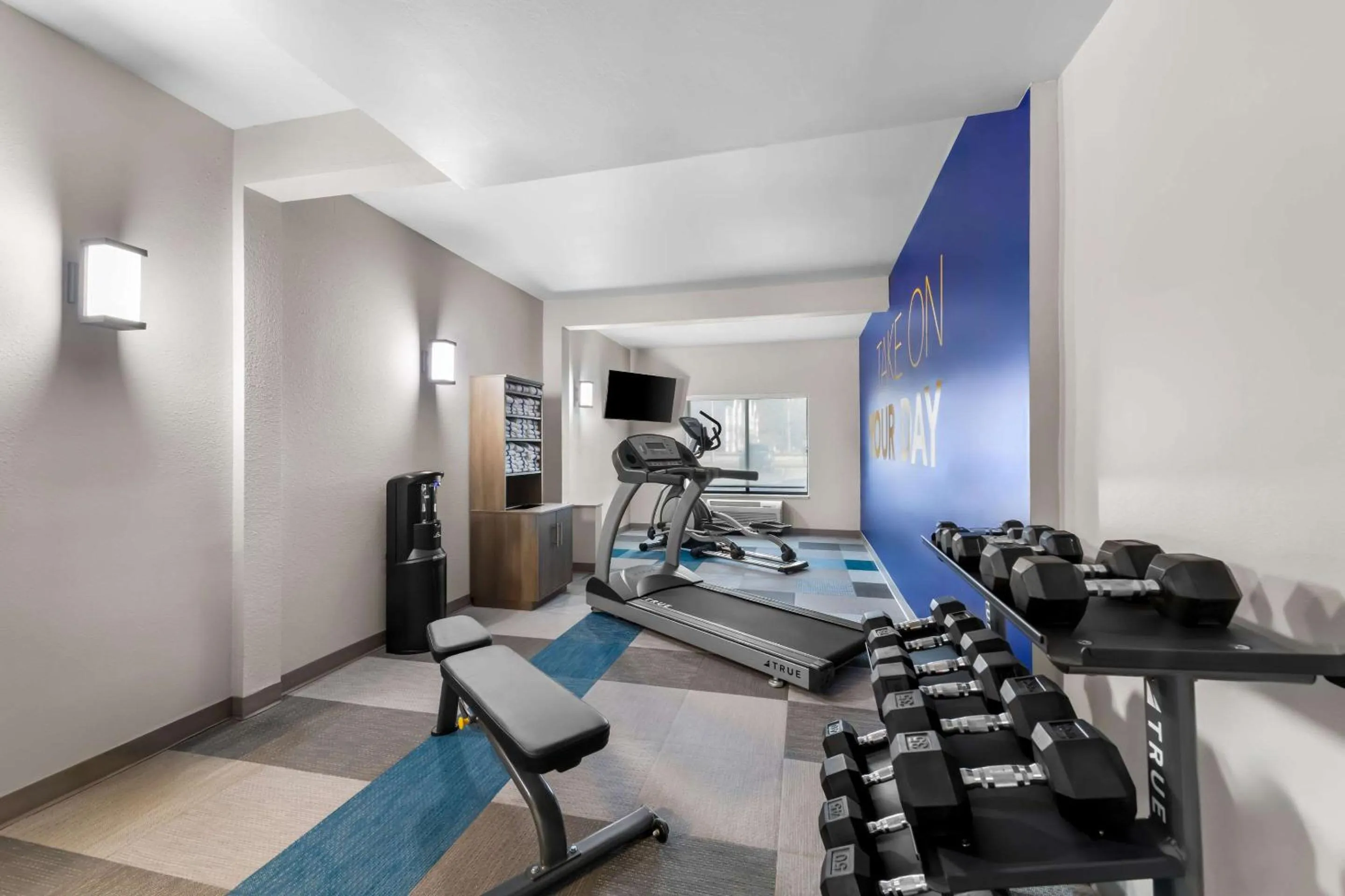 Fitness centre/facilities in Comfort Suites Stevens Point