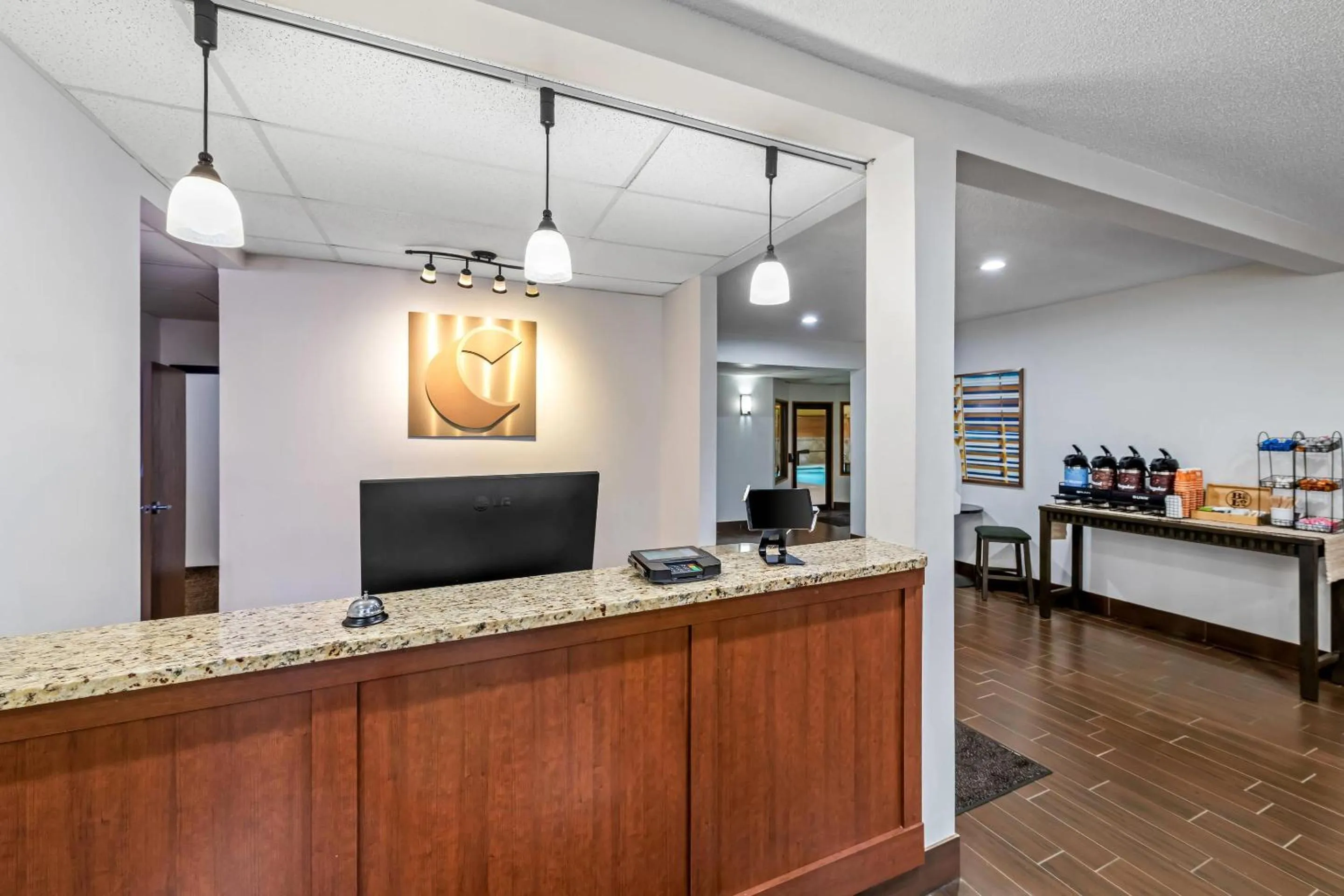Lobby or reception in Comfort Inn Rhinelander