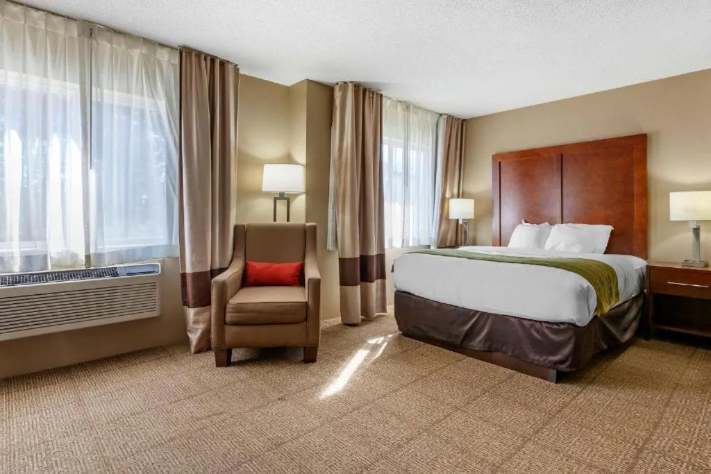 Bed in Comfort Inn Rhinelander