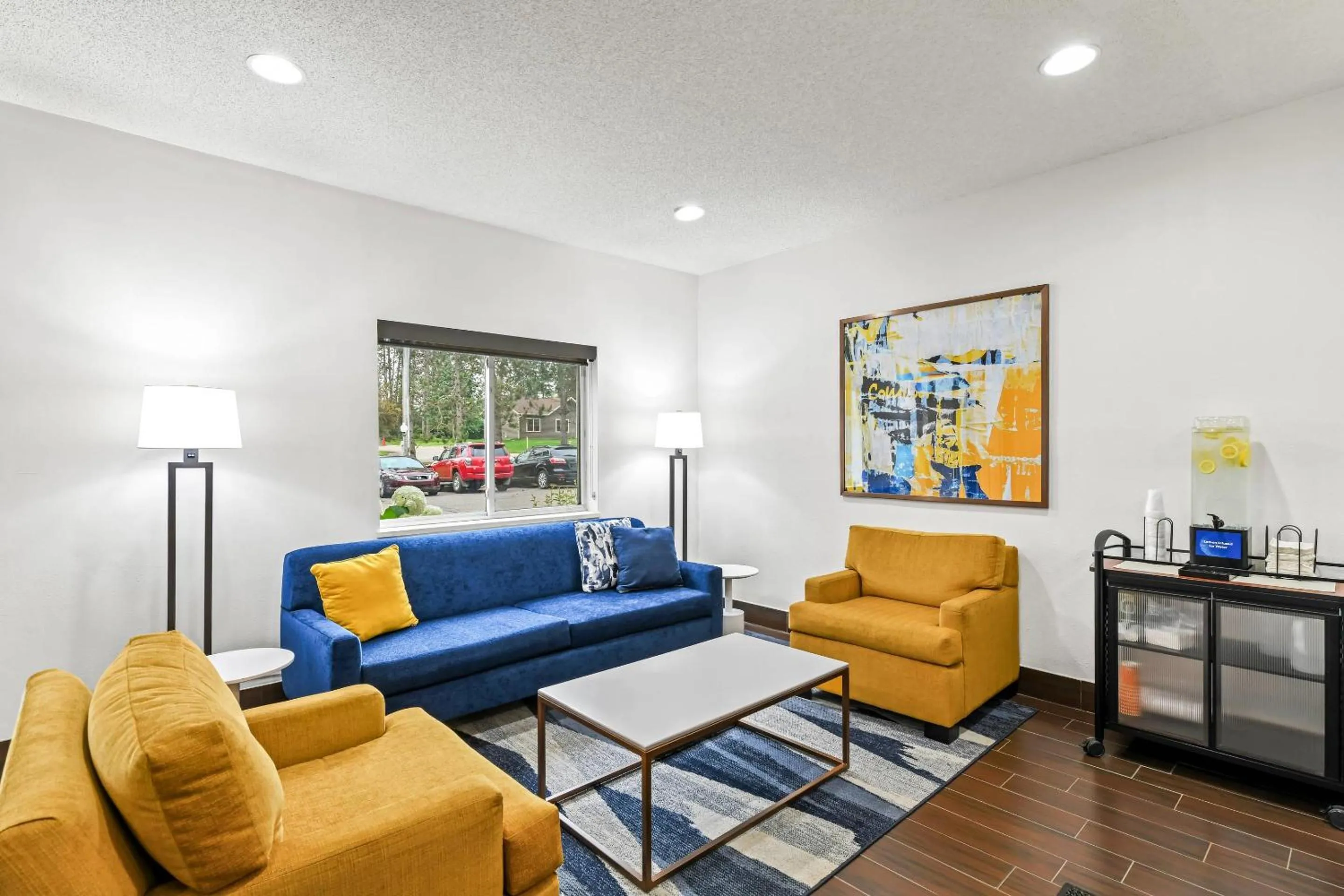 Lobby or reception in Comfort Inn Rhinelander