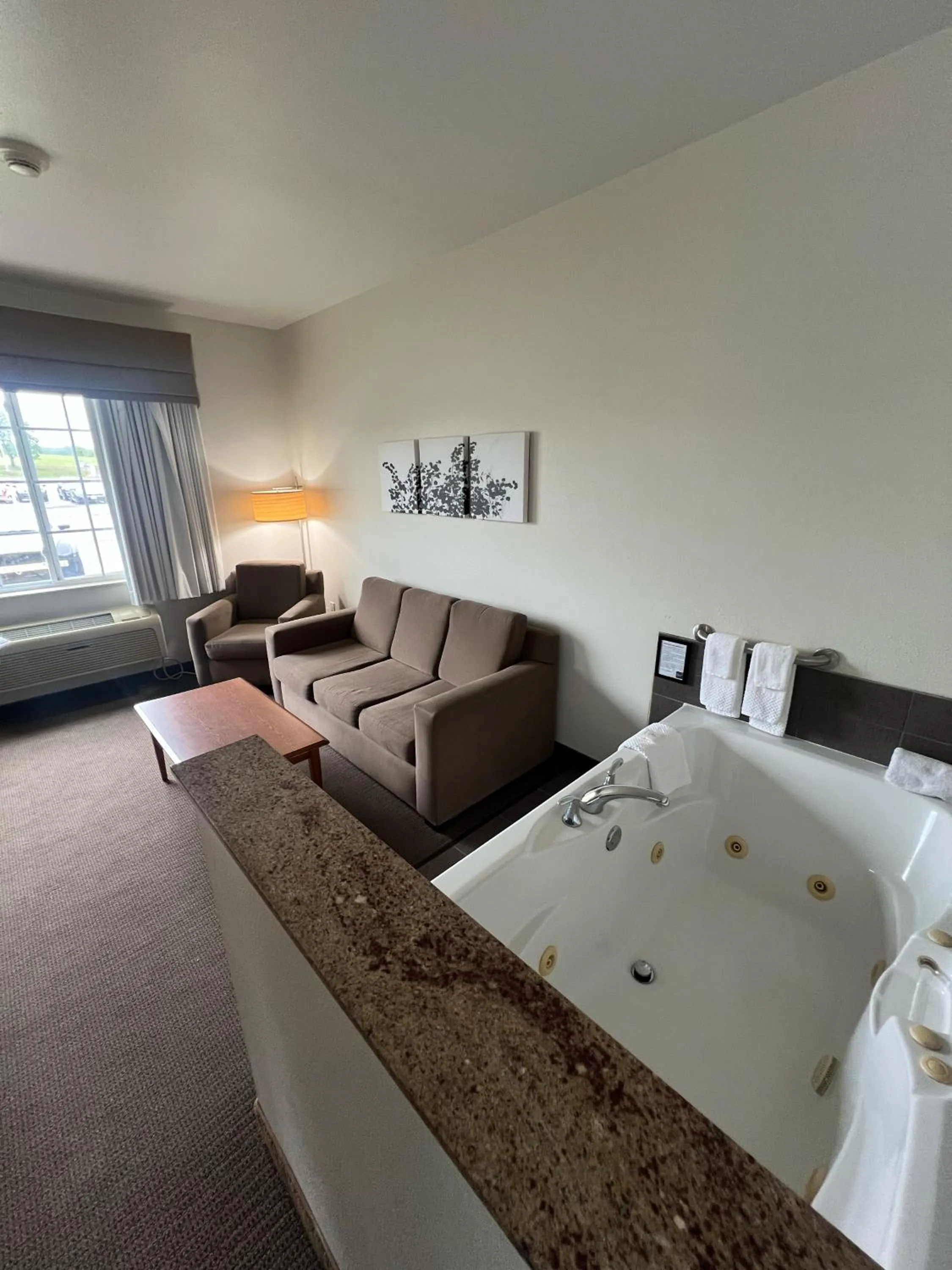 Bed in Sleep Inn & Suites Conference Center Eau Claire North