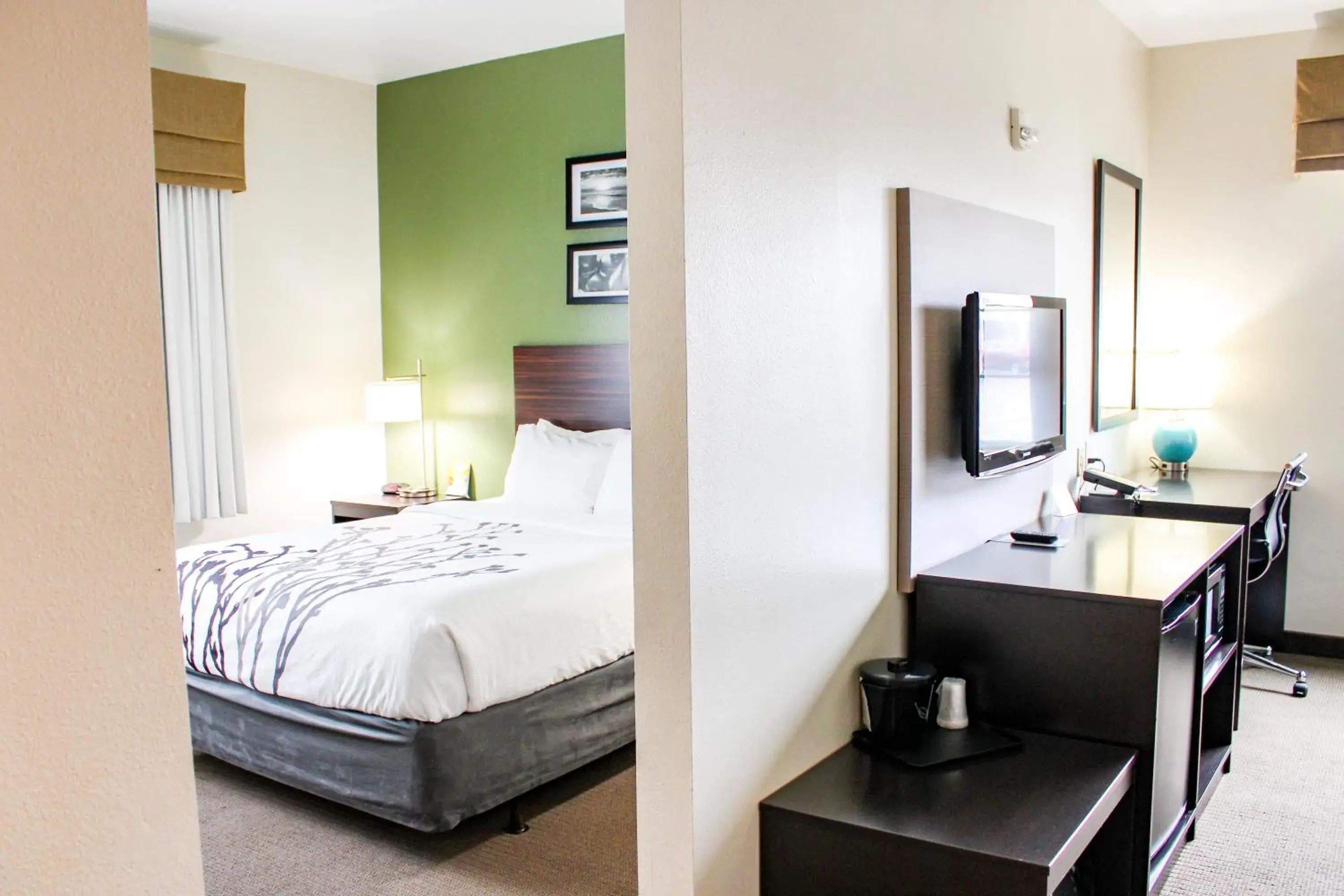 Queen Suite - Accessible/Non-Smoking in Sleep Inn & Suites Conference Center Eau Claire North Queen Suite - Accessible/Non-Smoking in Sleep Inn & Suites Conference Center Eau Claire North