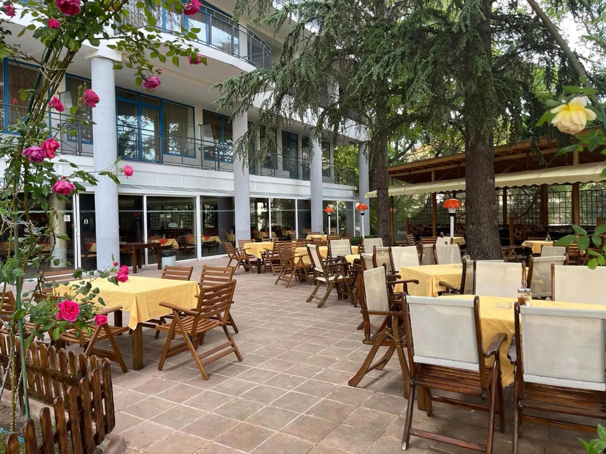 Restaurant/places to eat in Park Hotel Perla