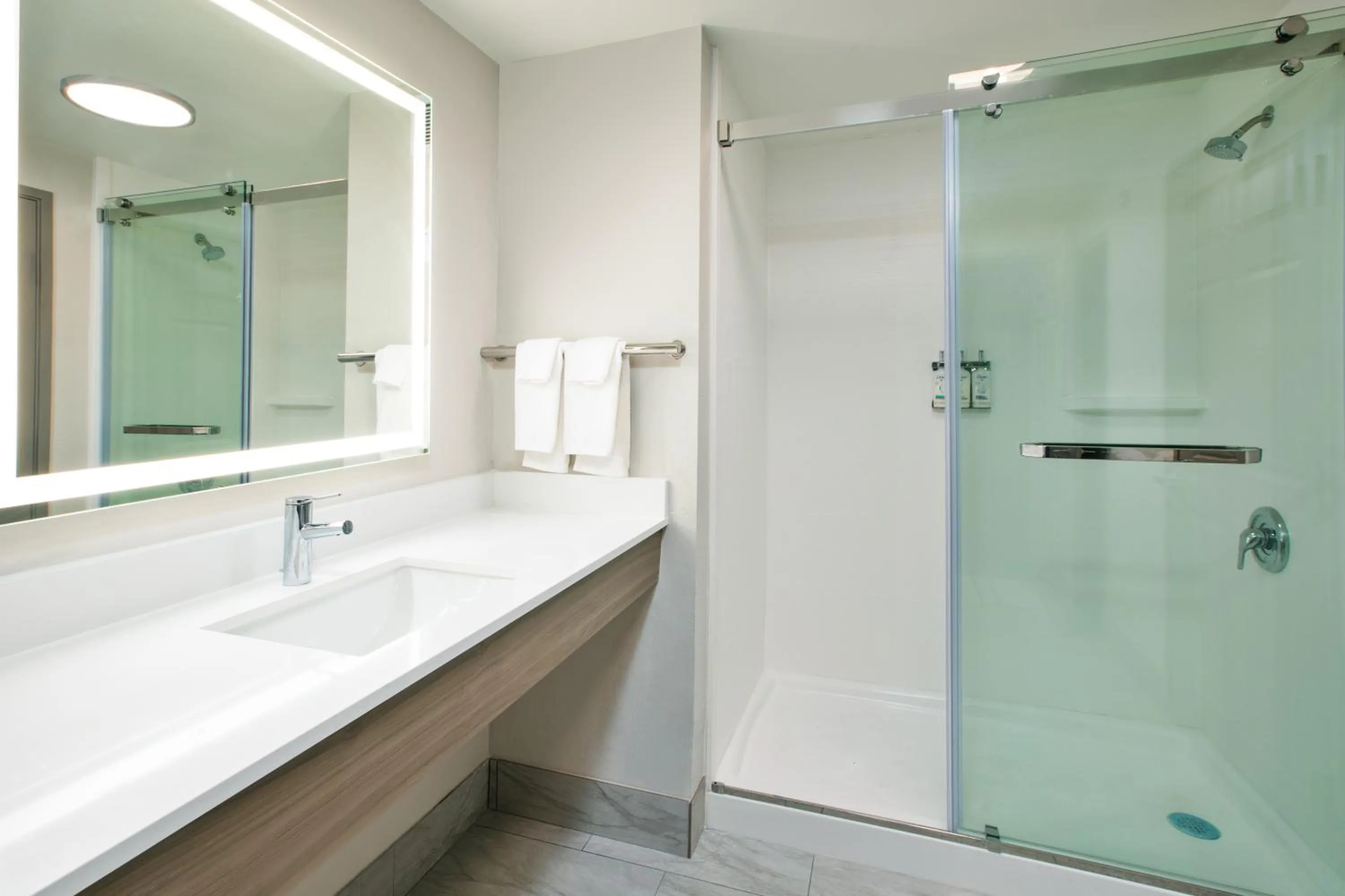 Shower in Holiday Inn Express & Suites Milwaukee NW - Park Place by IHG