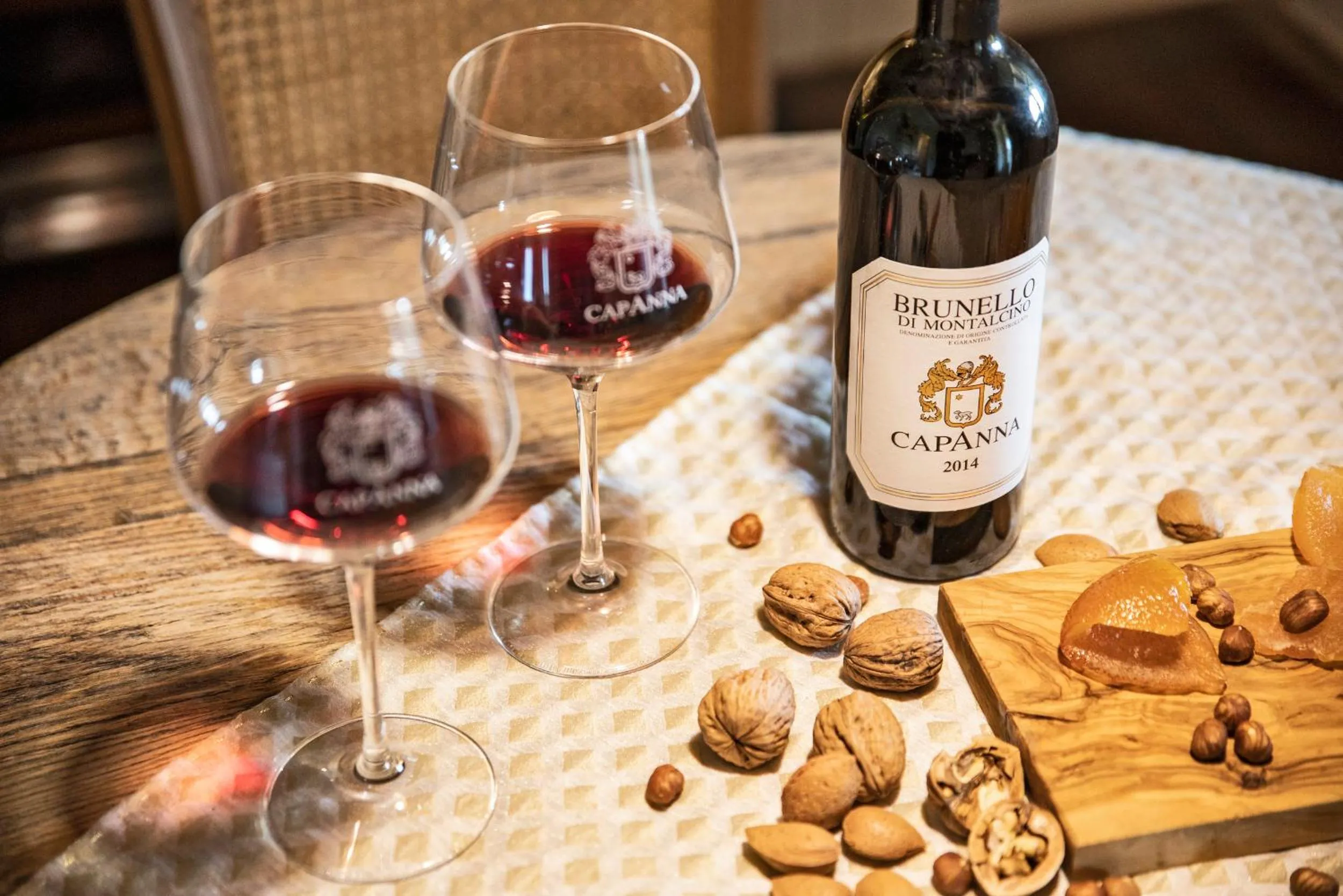 Food and drinks in Capanna Suites