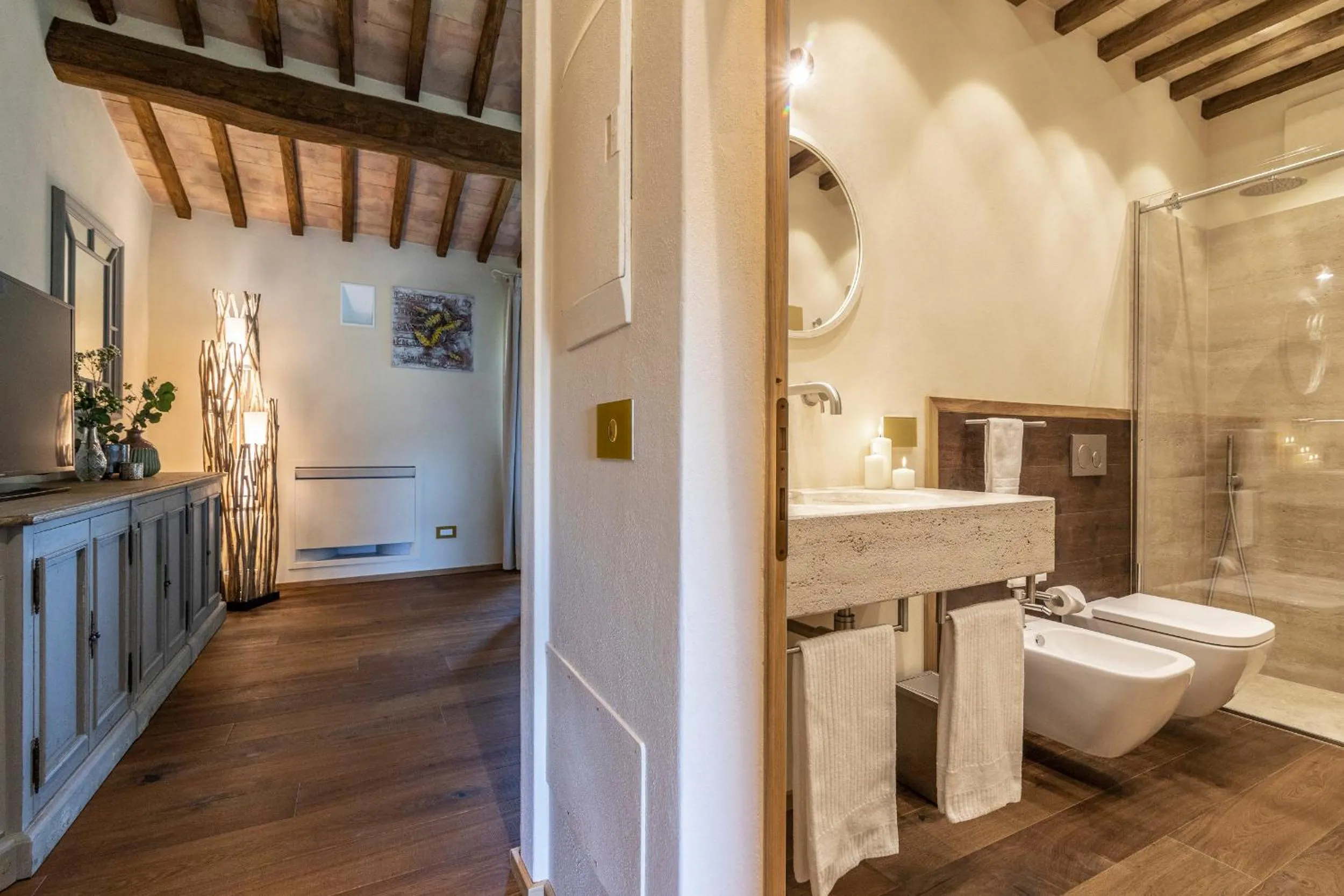 Bathroom in Capanna Suites