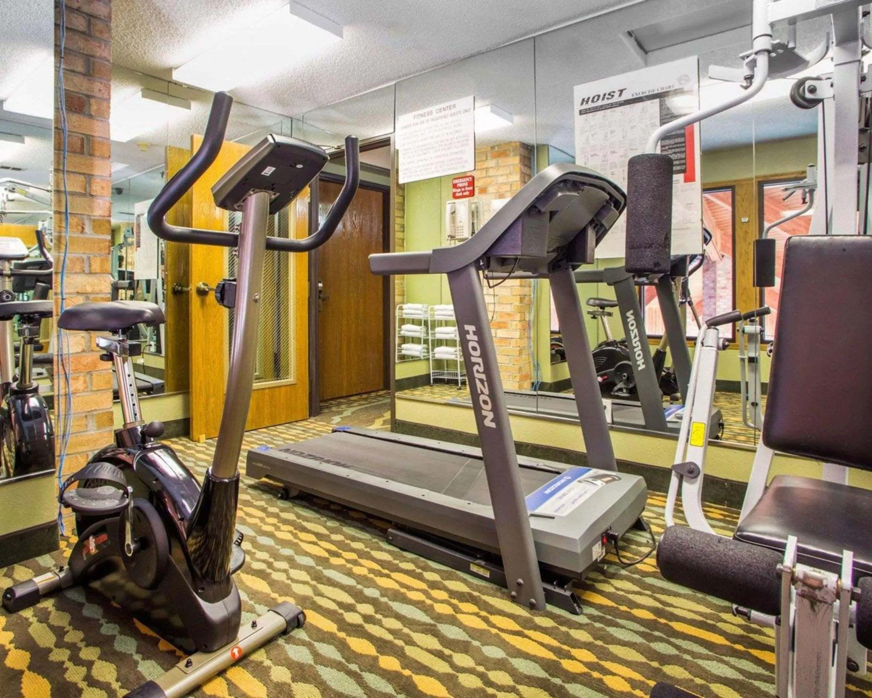 Fitness centre/facilities in Quality Inn & Suites Kimberly - Appleton East