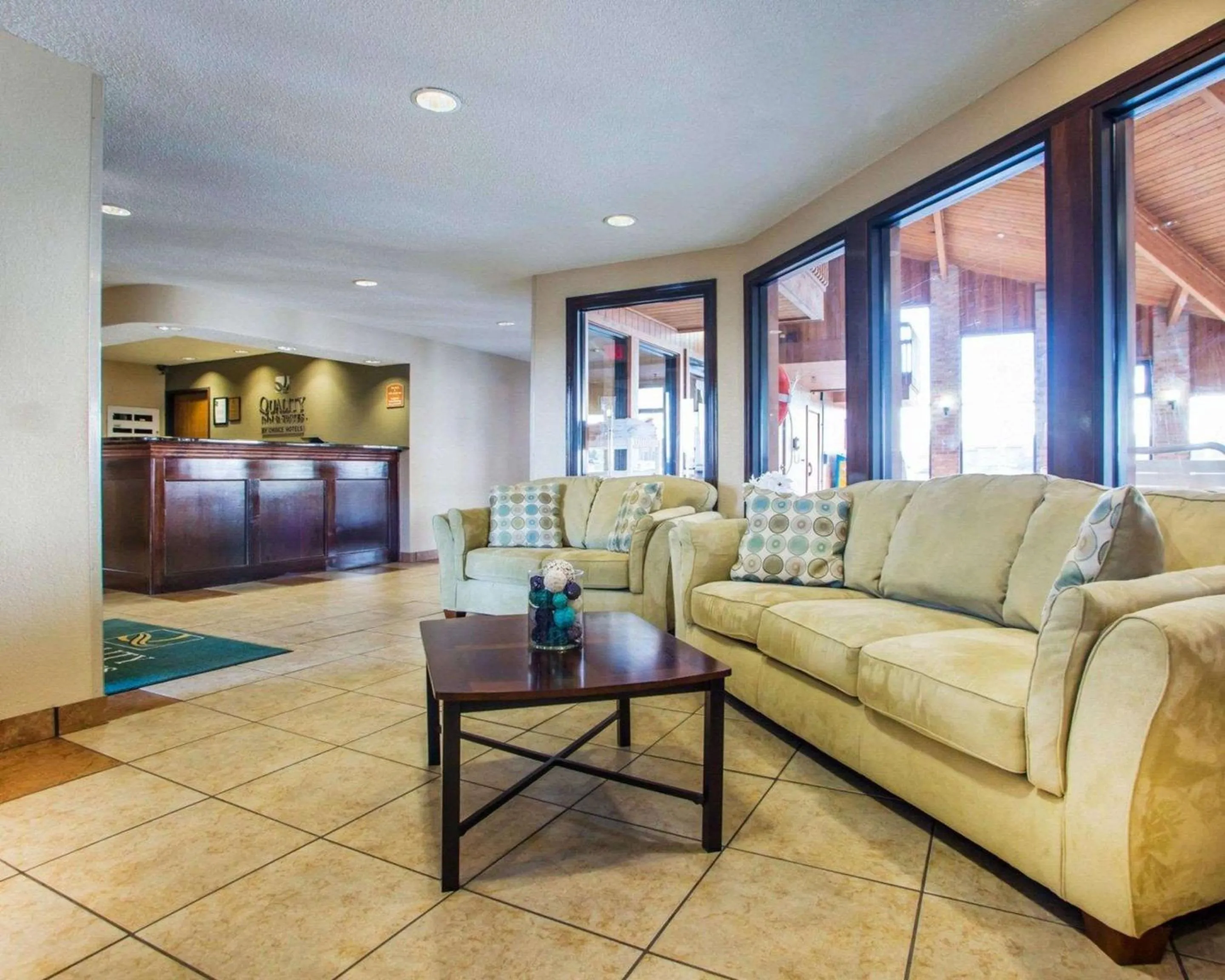 Lobby or reception in Quality Inn & Suites Kimberly - Appleton East