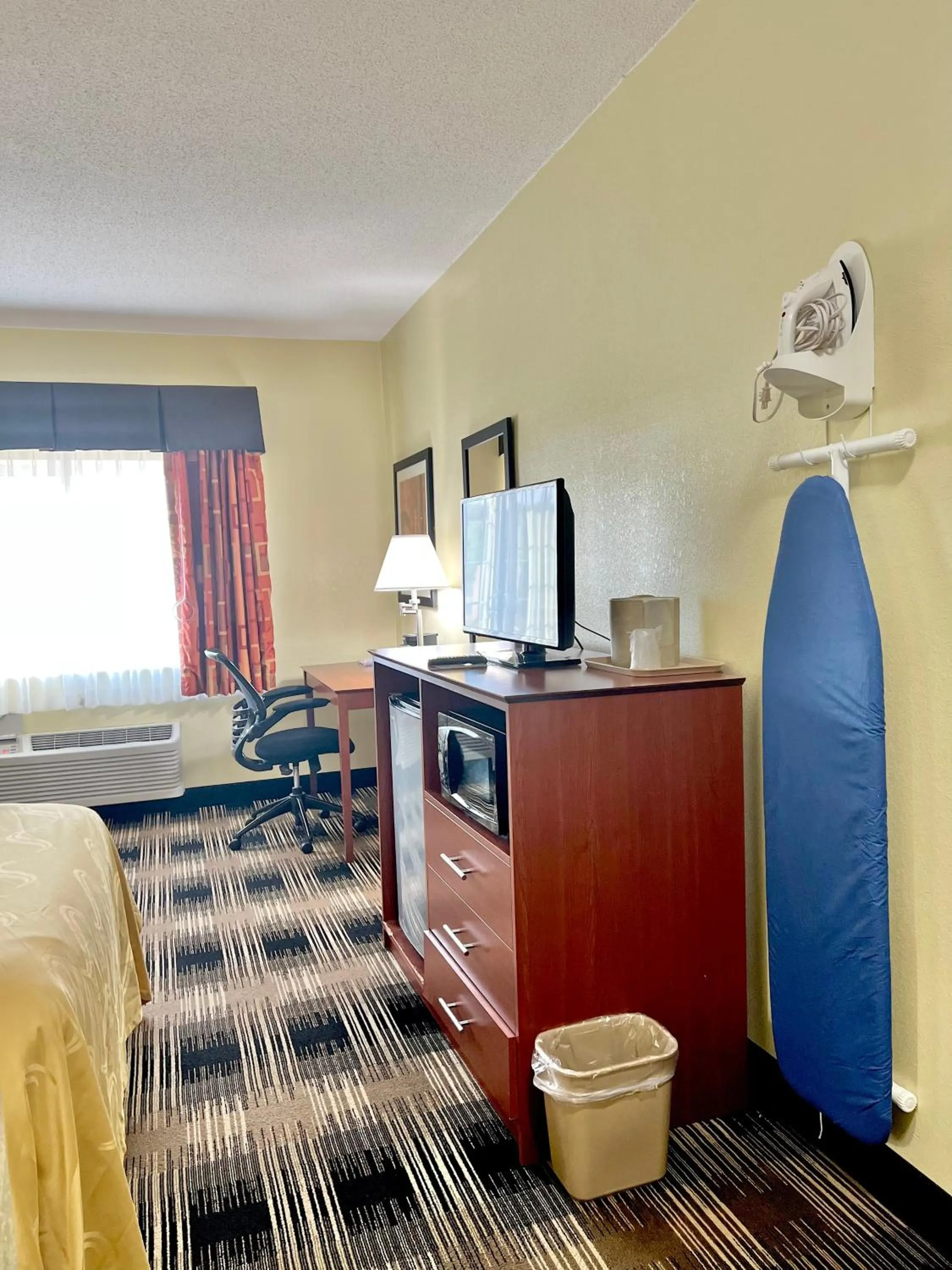 TV and multimedia, Bed in Quality Inn & Suites Wisconsin Dells Downtown - Waterparks Area
