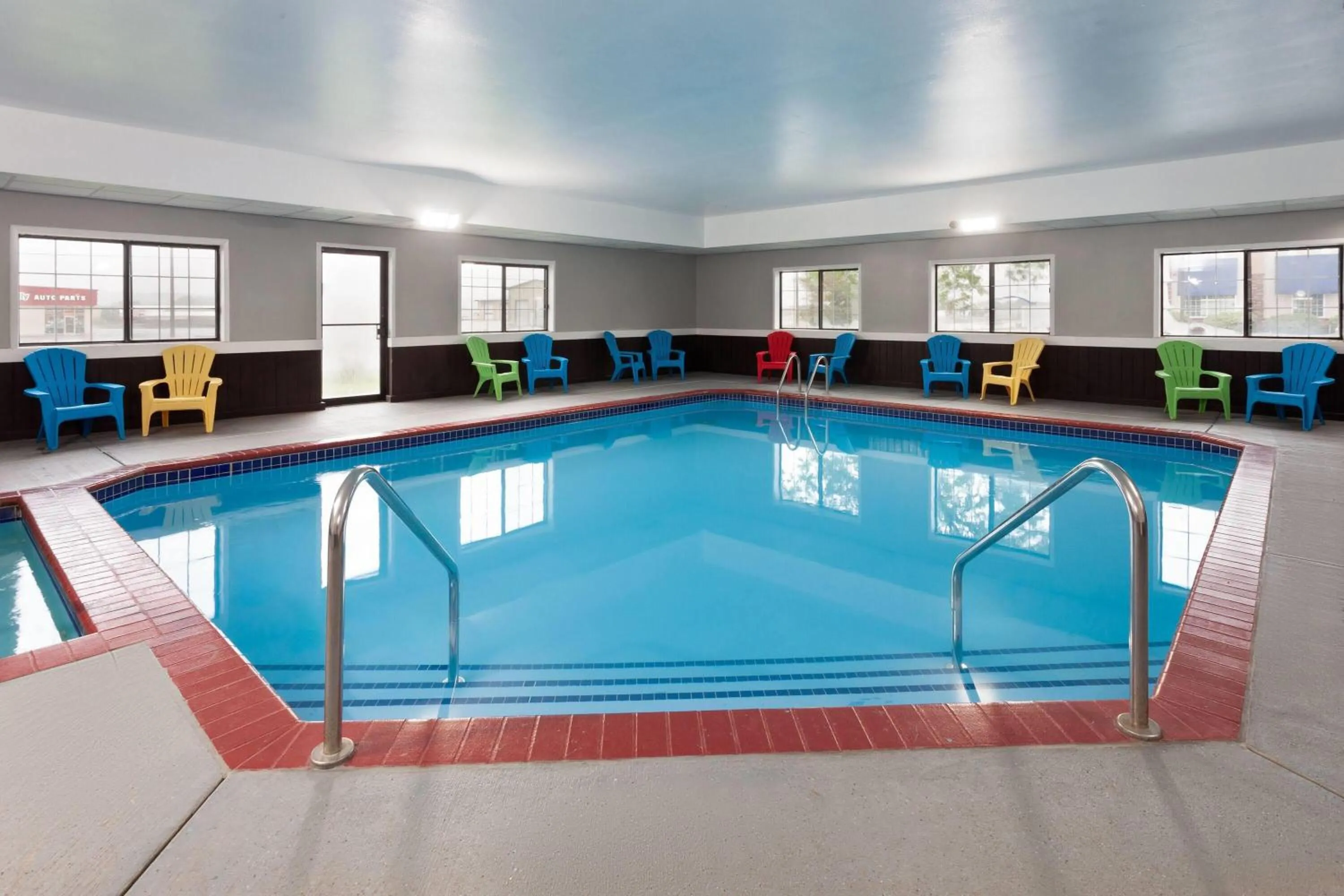 Pool view in AmericInn by Wyndham Reedsburg