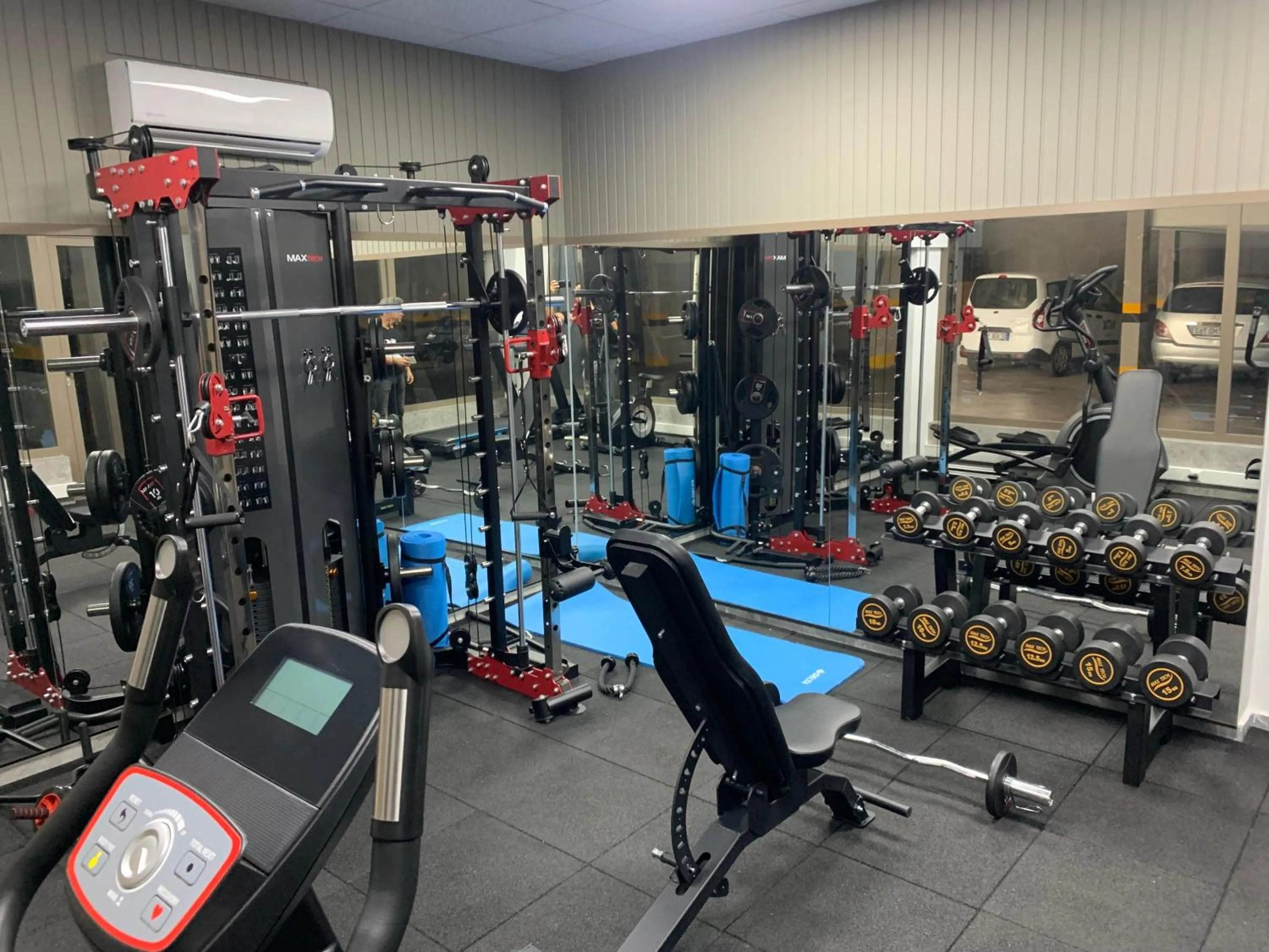 Fitness centre/facilities in Nox Suite Rezidans