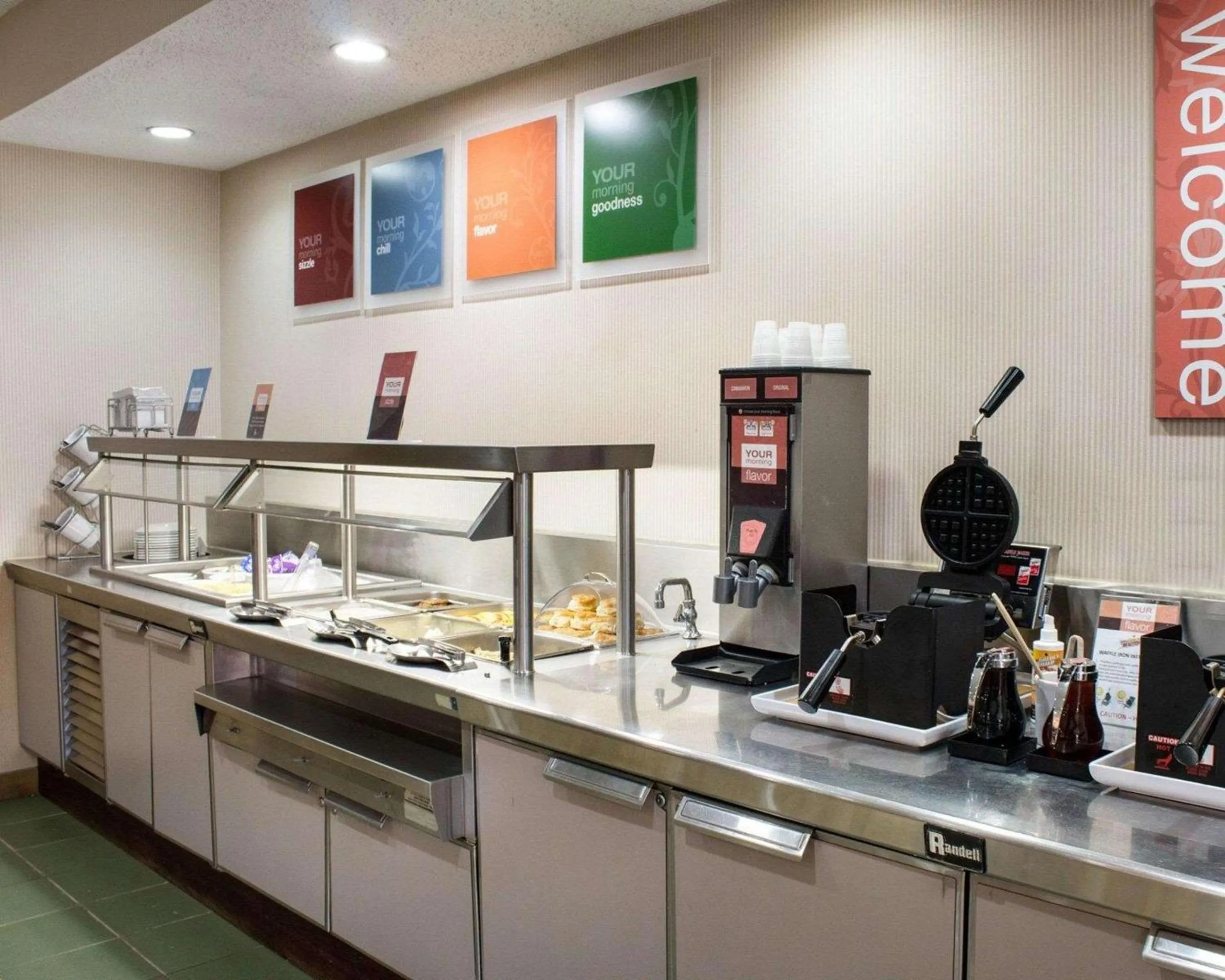 Breakfast in Comfort Suites Parkersburg South