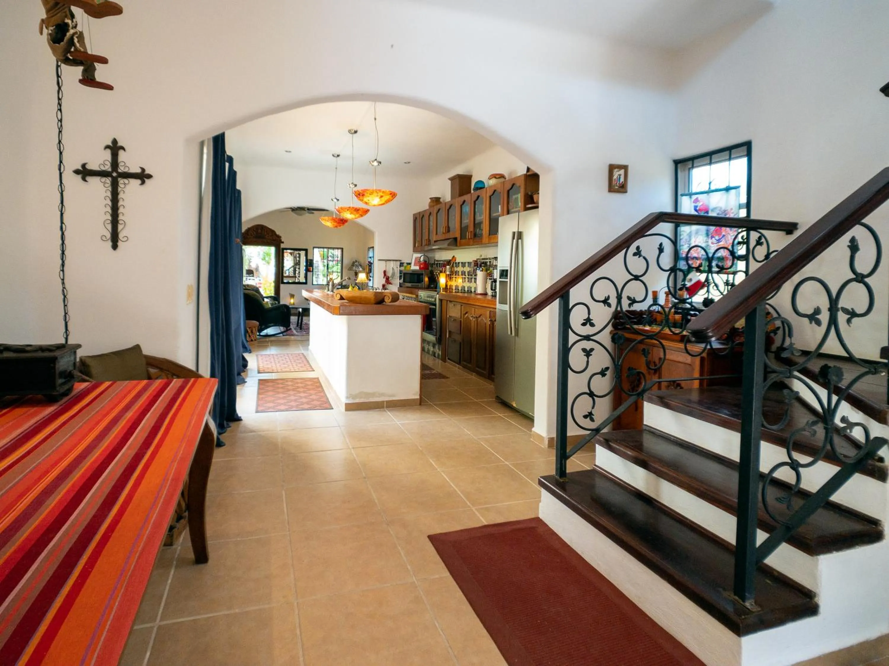 Decorative detail in Casa Zarah - Hacienda Family Home - Pool and 2-Block to Beach