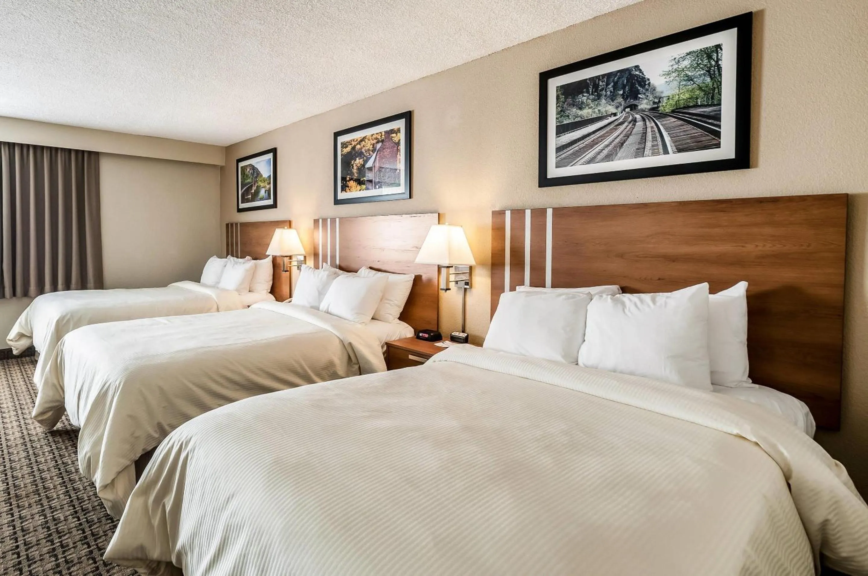 Bedroom, Bed in Clarion Inn Harpers Ferry-Charles Town