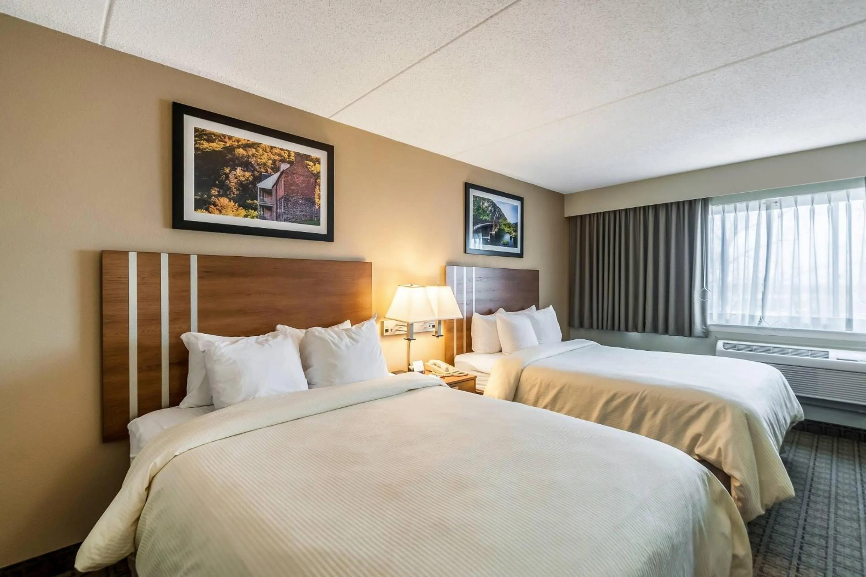 Bedroom, Bed in Clarion Inn Harpers Ferry-Charles Town