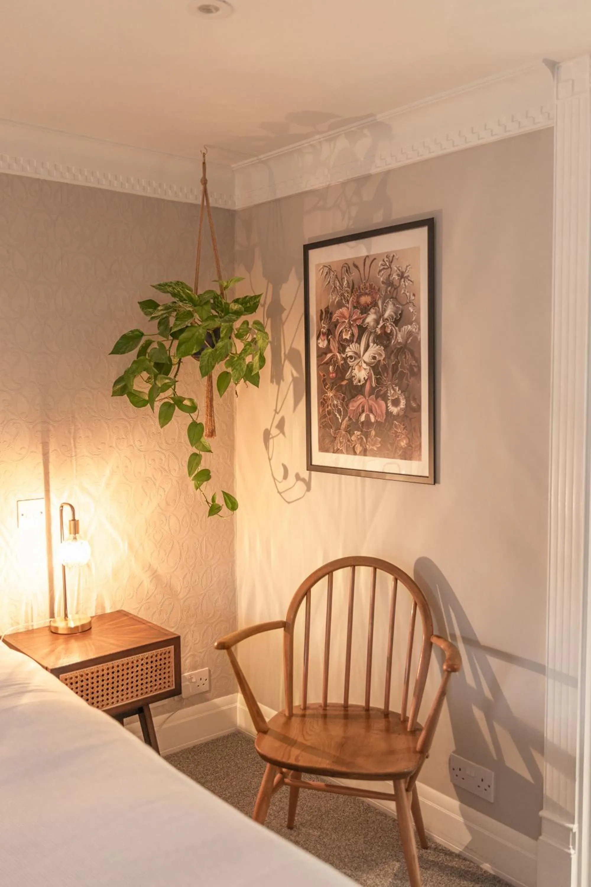 Seating area, Bed in House Arundel