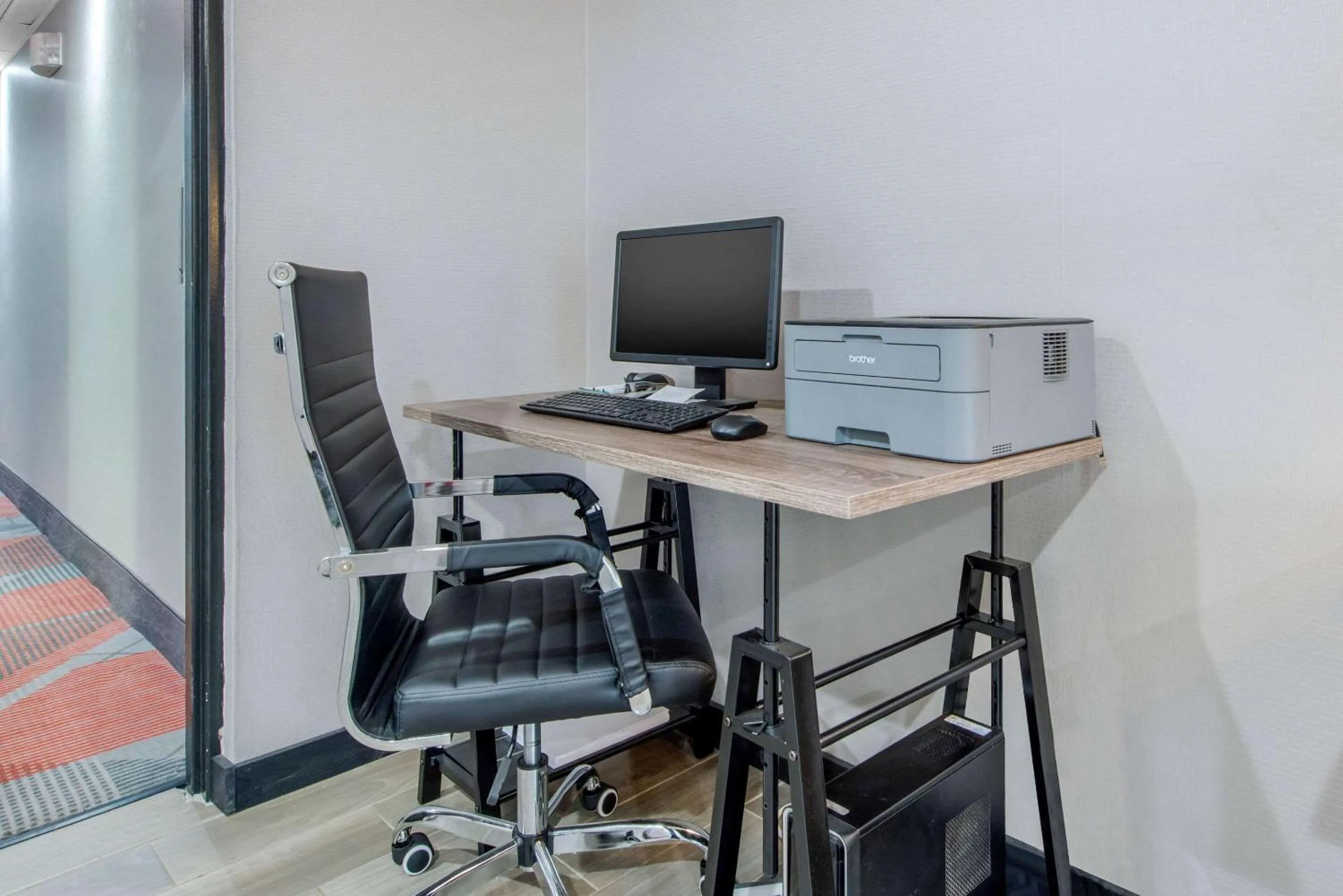 On site in Quality Inn Morgantown