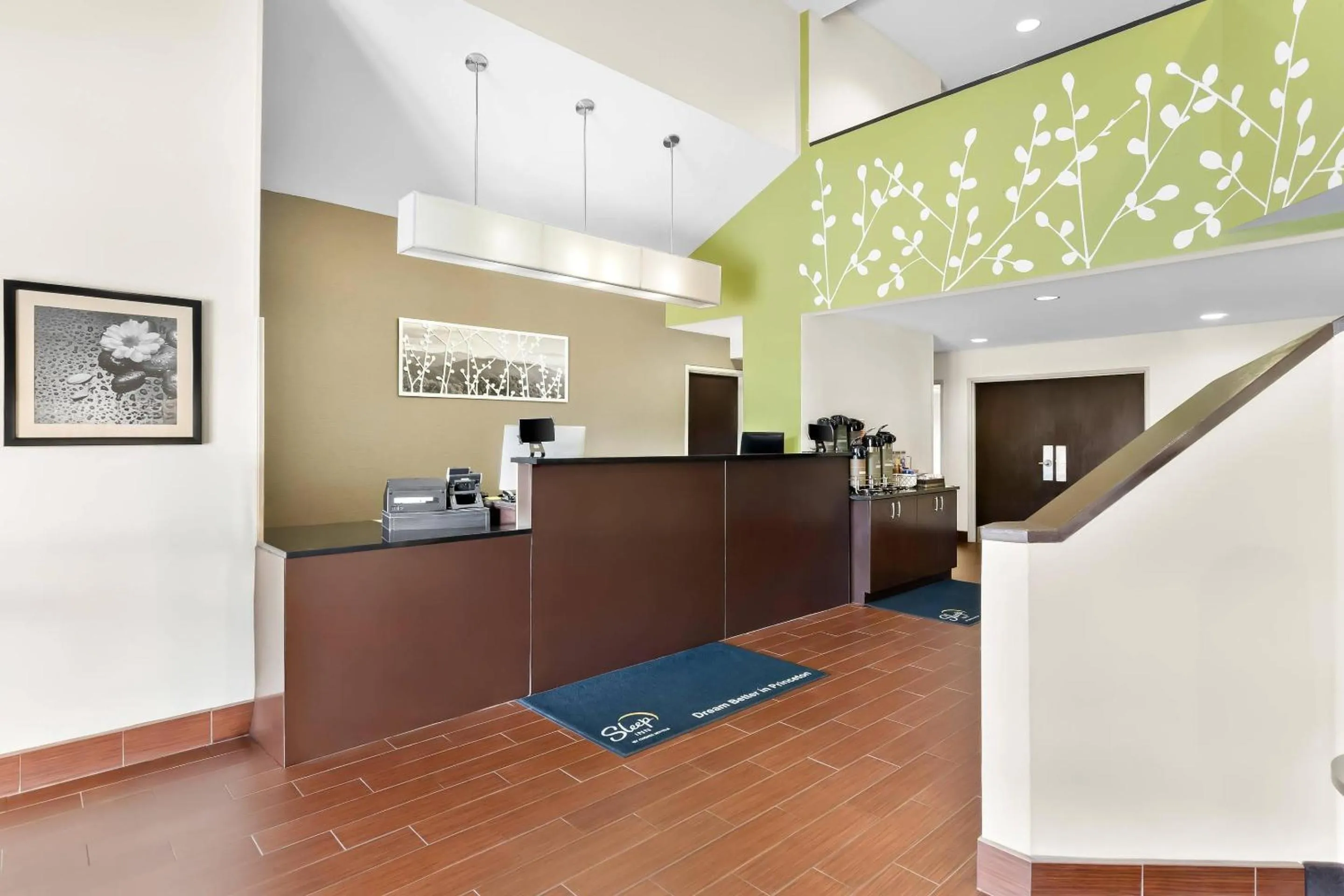Lobby or reception in Sleep Inn & Suites Princeton I-77