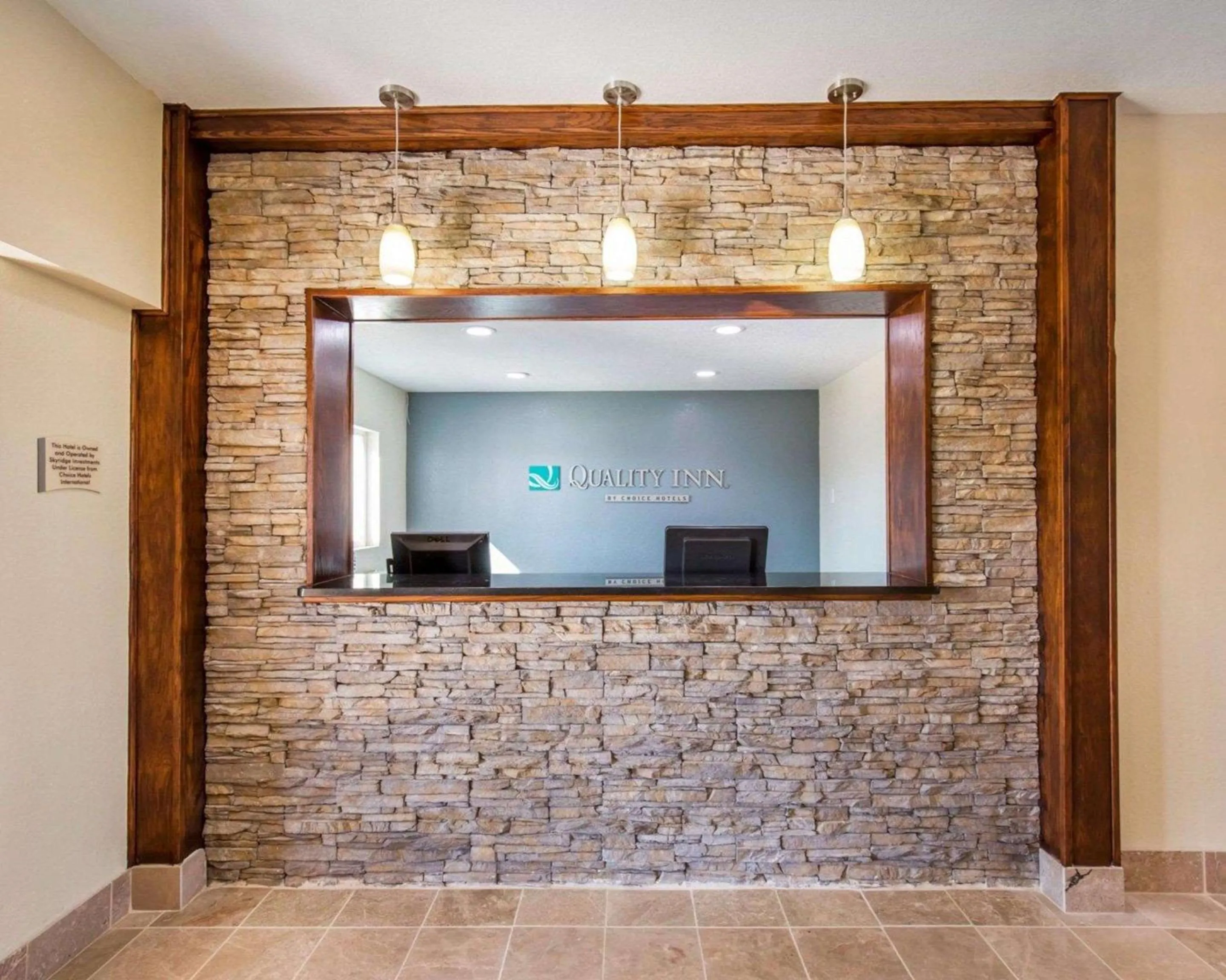 Lobby or reception in Quality Inn Gillette