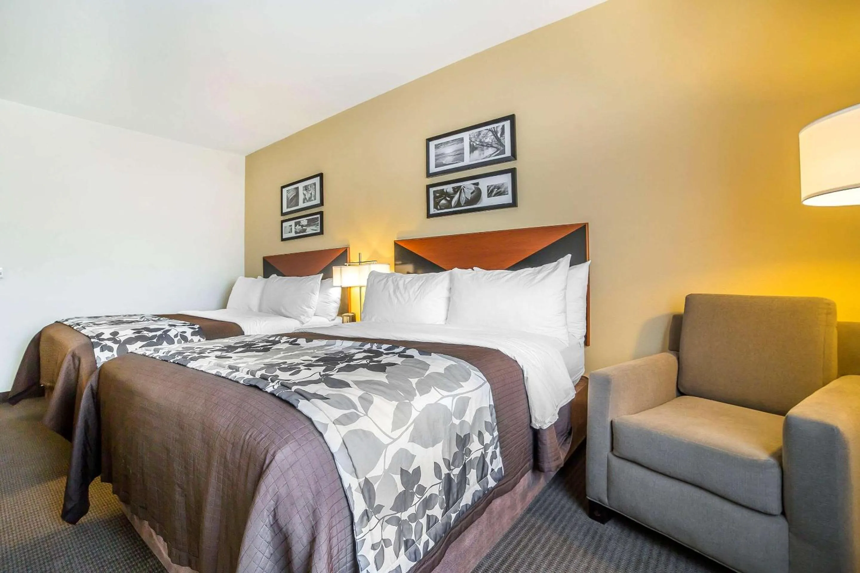 Photo of the whole room, Bed in Sleep Inn & Suites Douglas