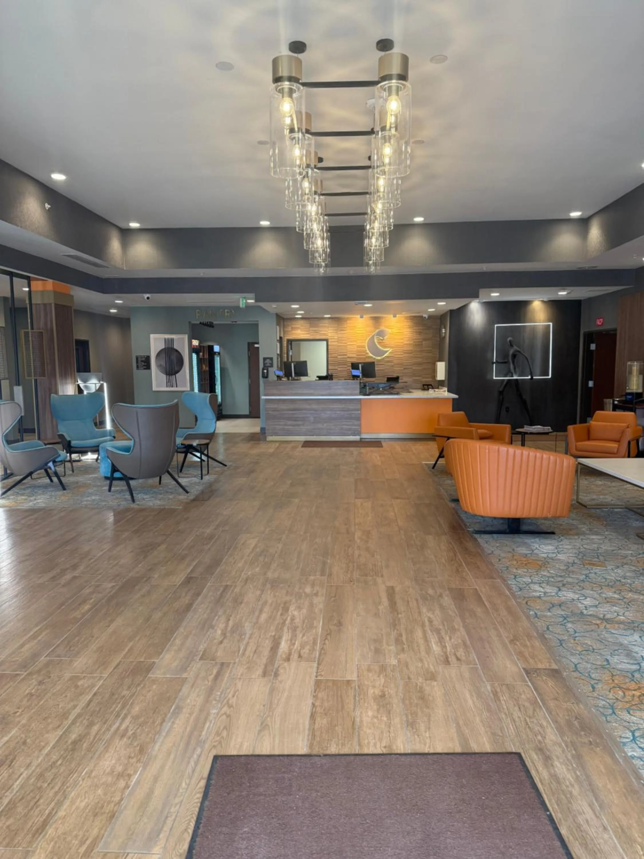 Lobby or reception in Comfort Suites Cheyenne
