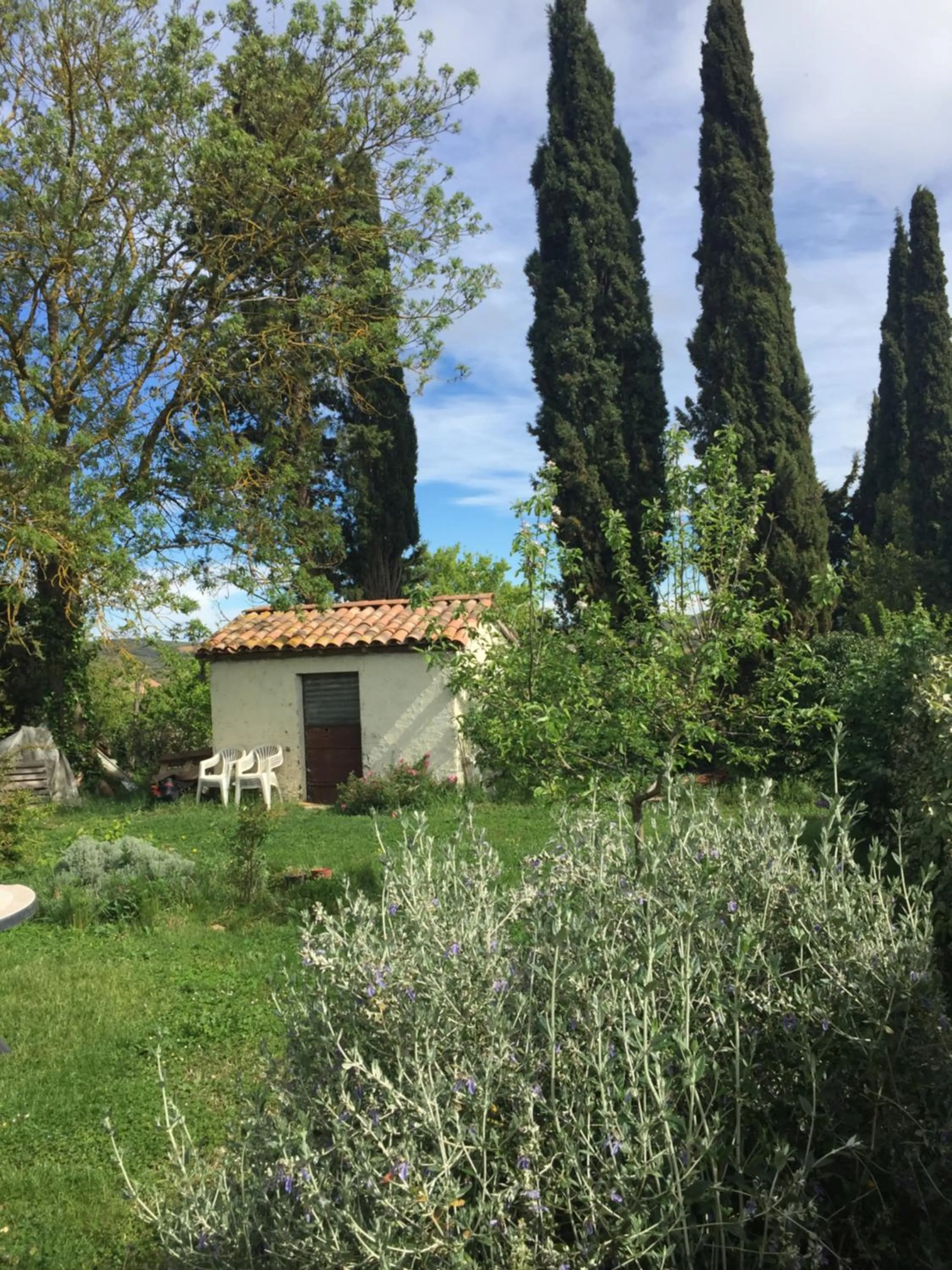 Garden in la maison ocre