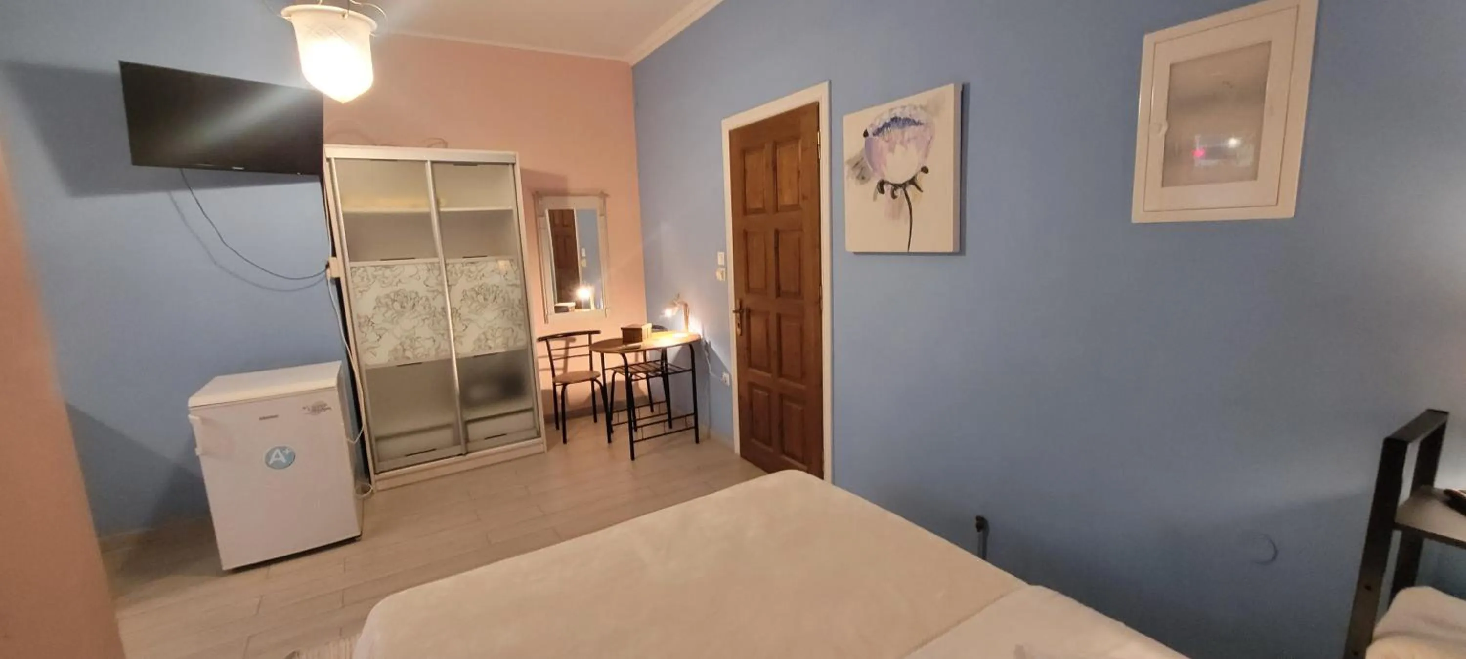 Bed in Lefkada Center Apartments