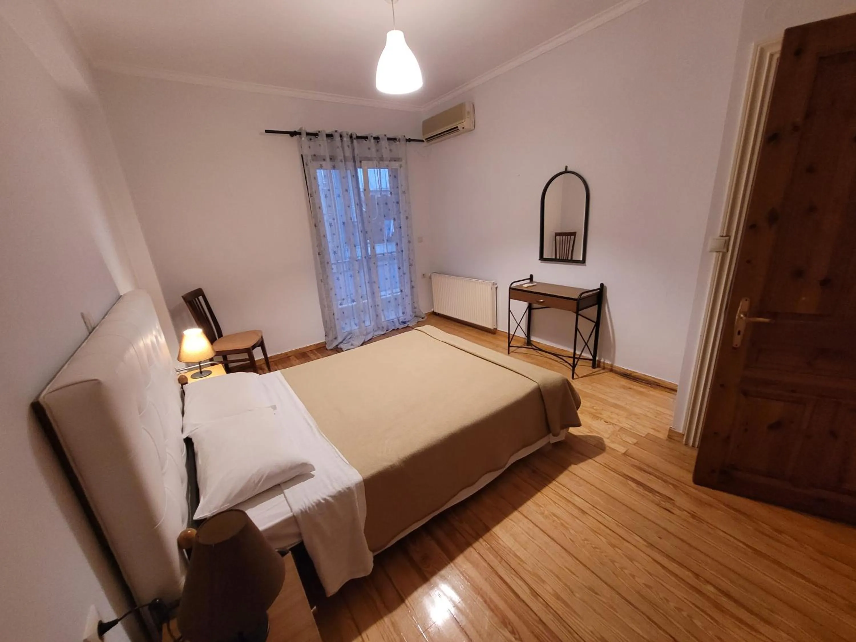 Bed in Lefkada Center Apartments