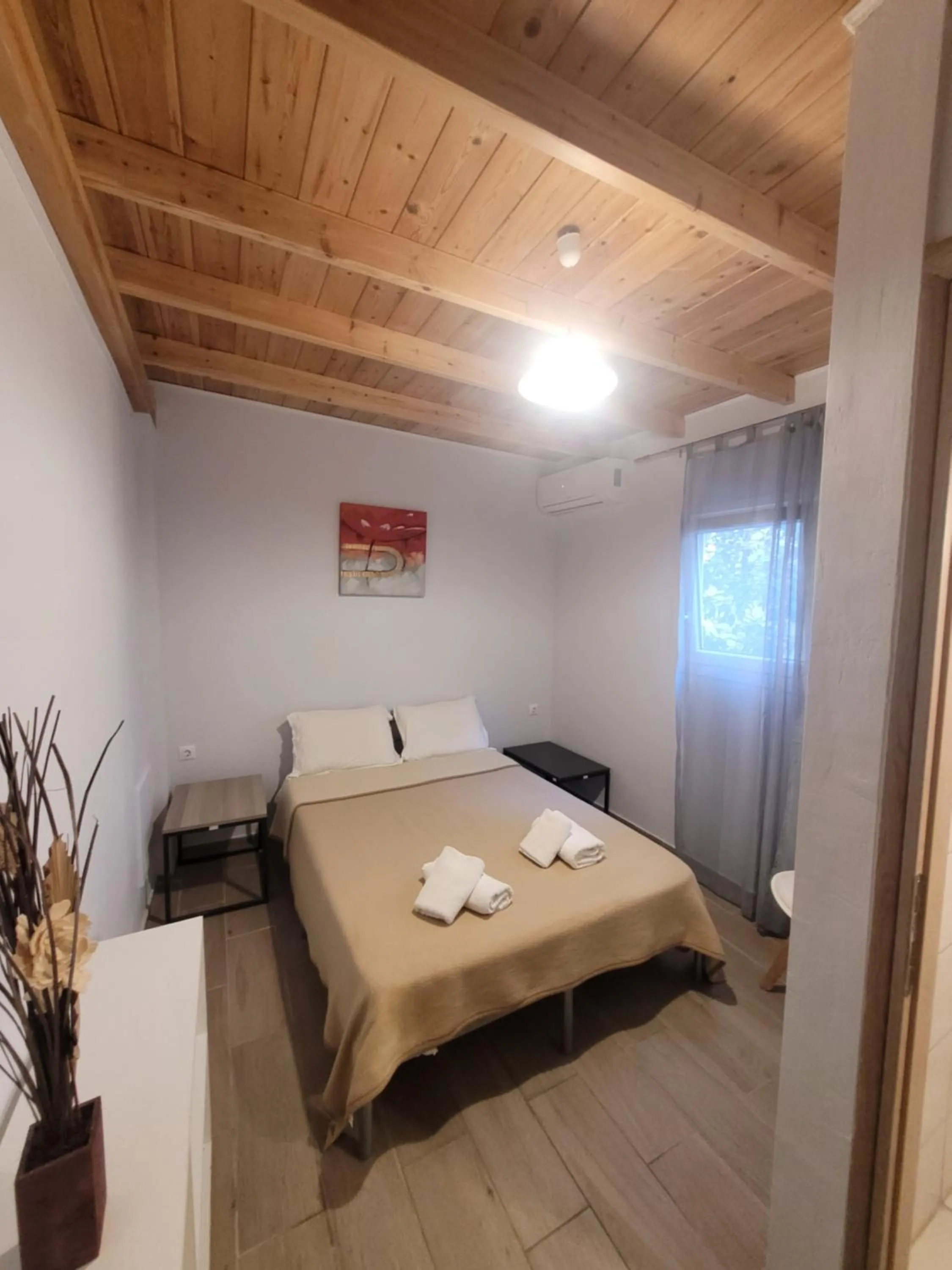 Bed in Lefkada Center Apartments