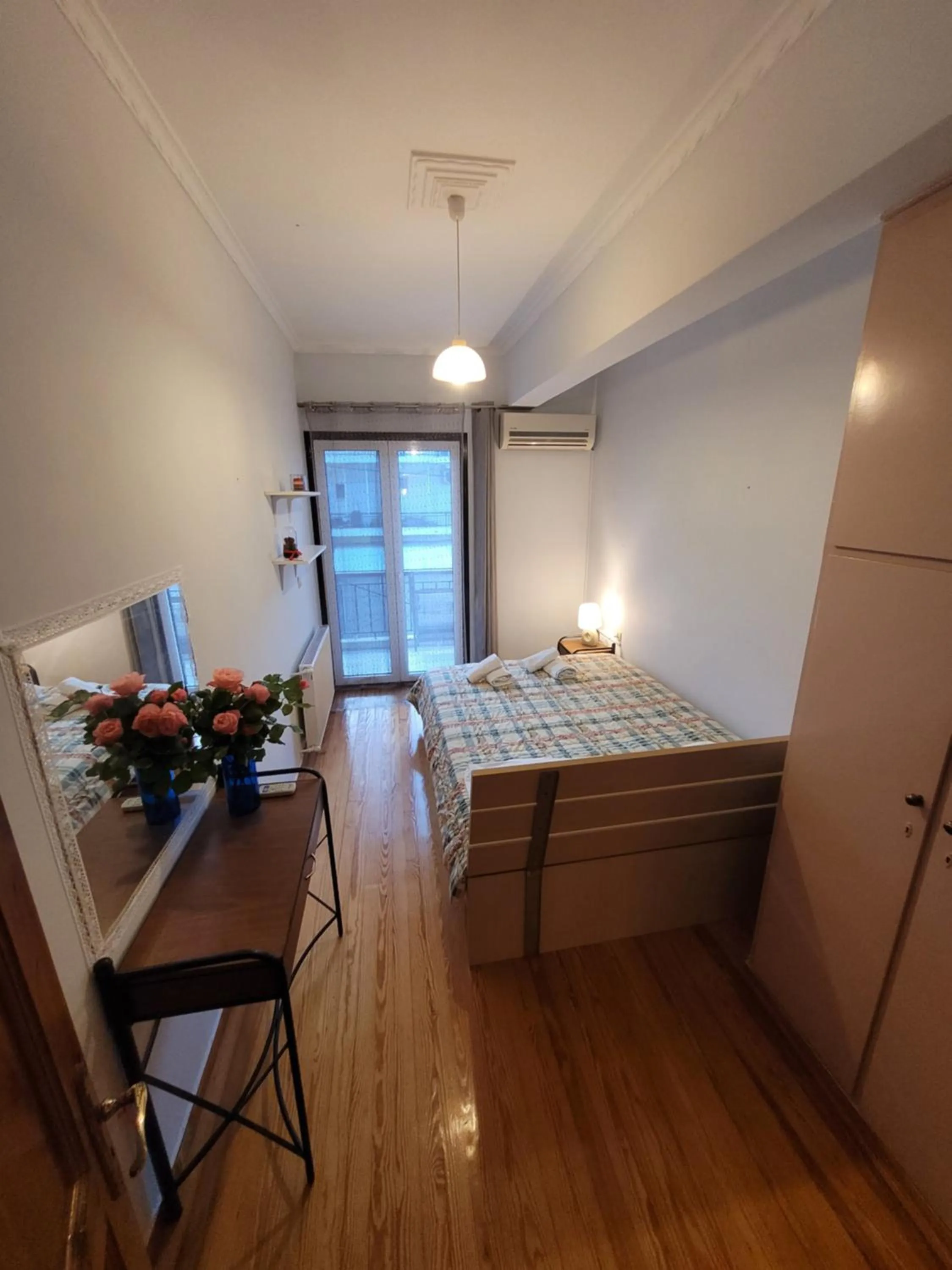 Bed in Lefkada Center Apartments