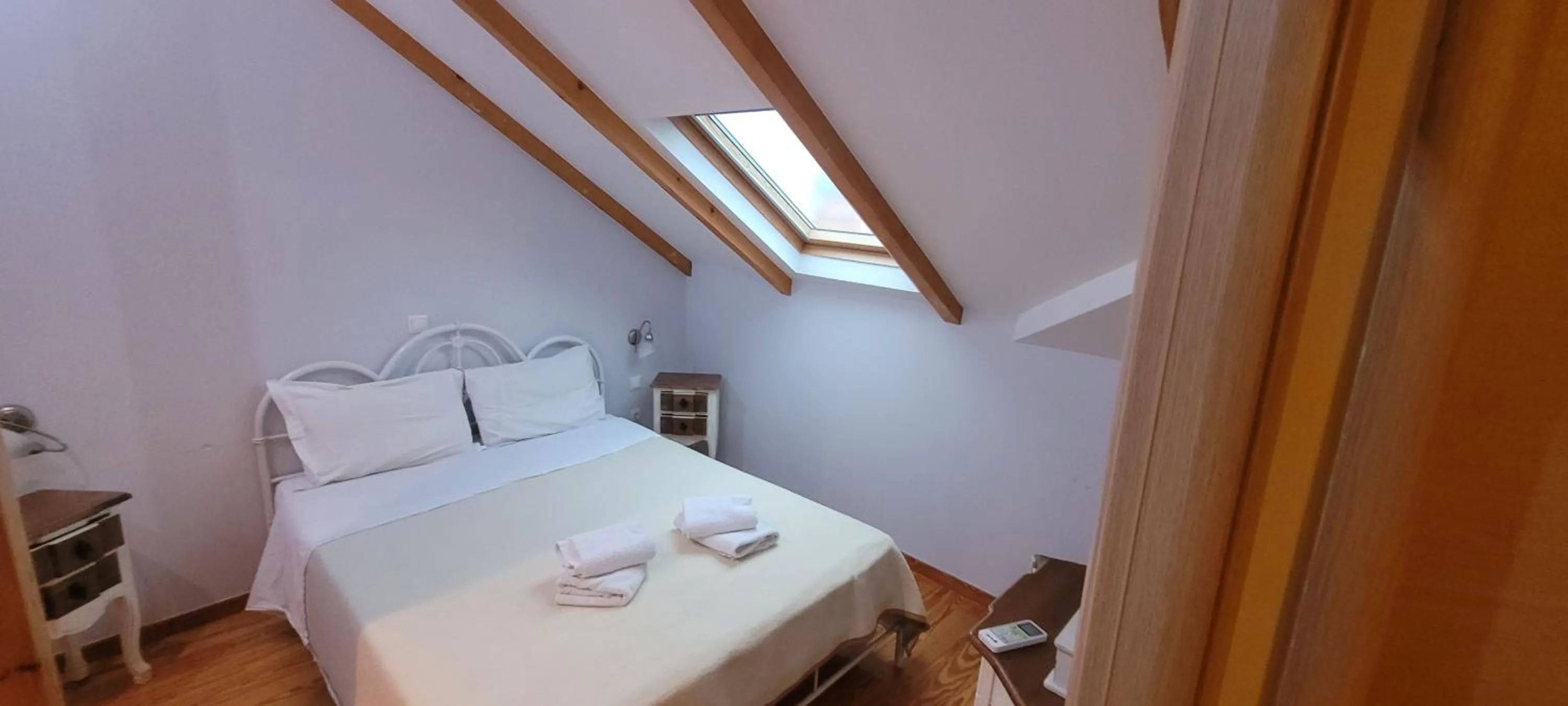 Bed in Lefkada Center Apartments