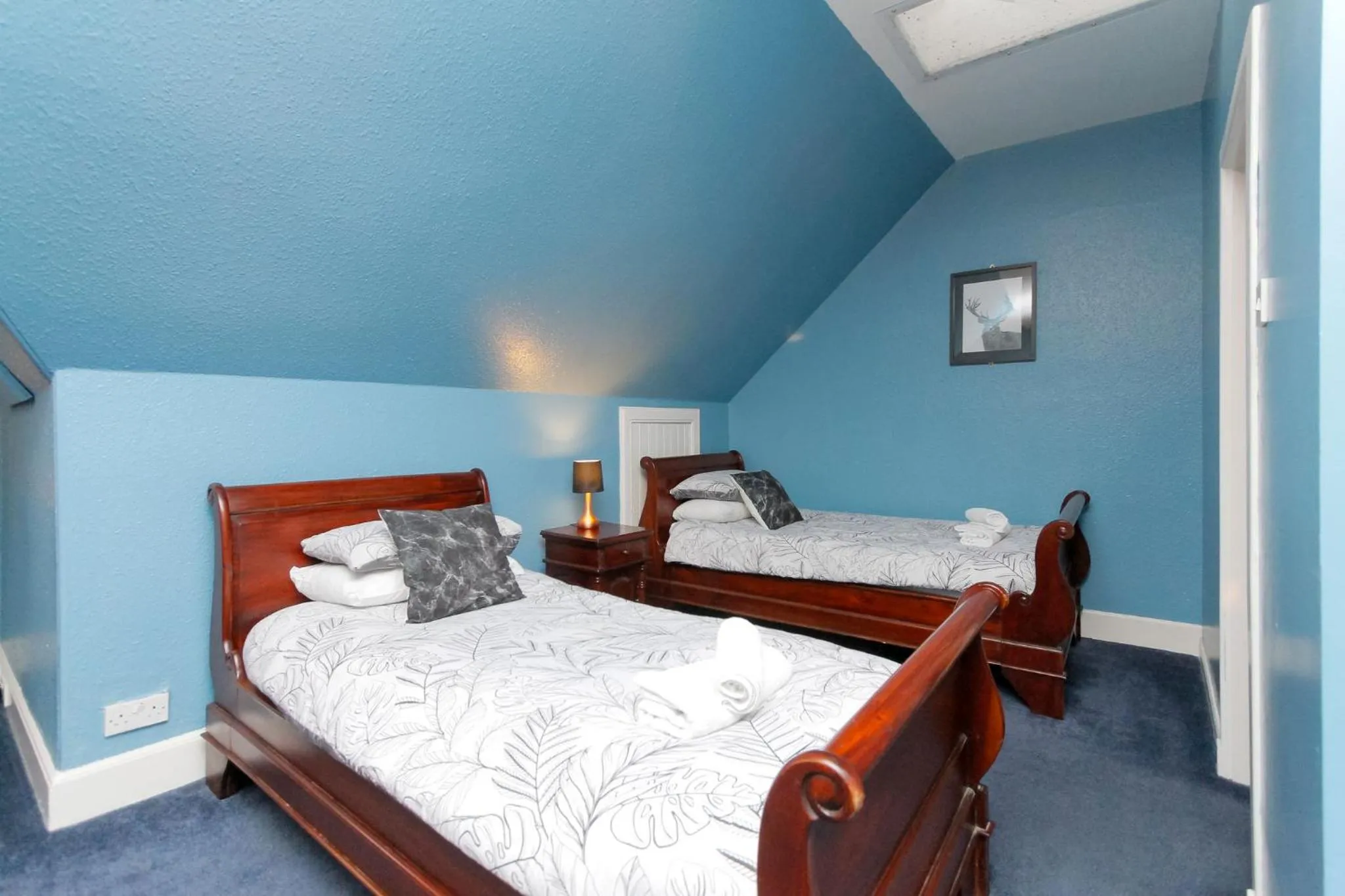 Bed in Carlton Hotel