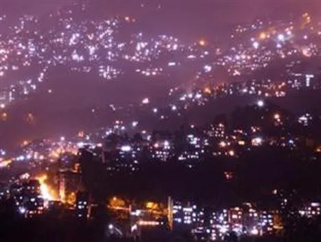 City view in Club Mahindra Gangtok