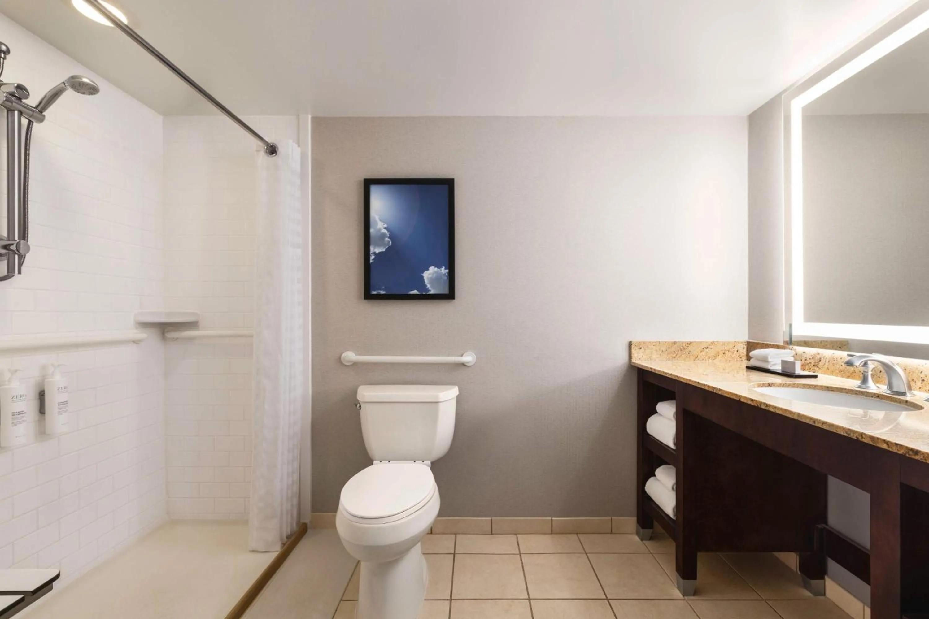 Bathroom in Embassy Suites by Hilton Kansas City Overland Park