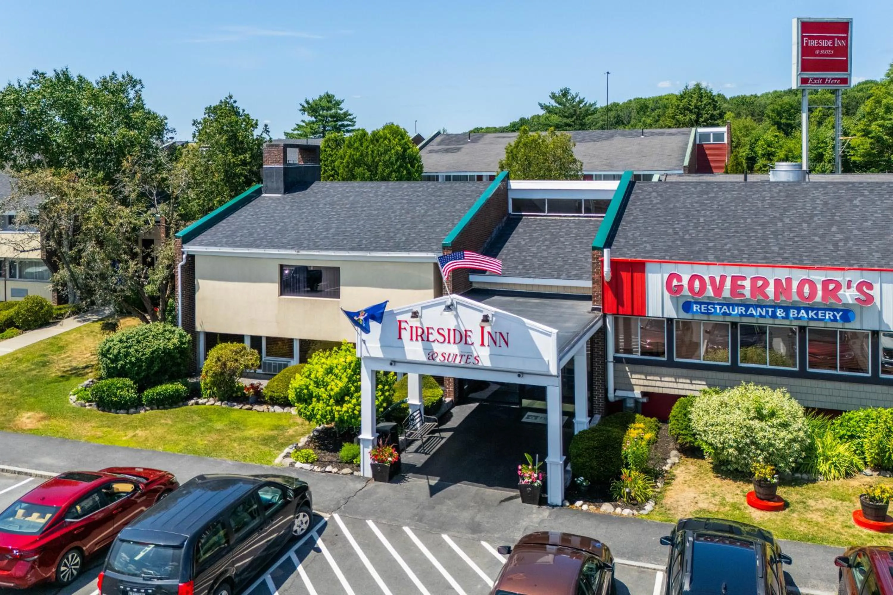 Facade/entrance in Fireside Inn & Suites Waterville