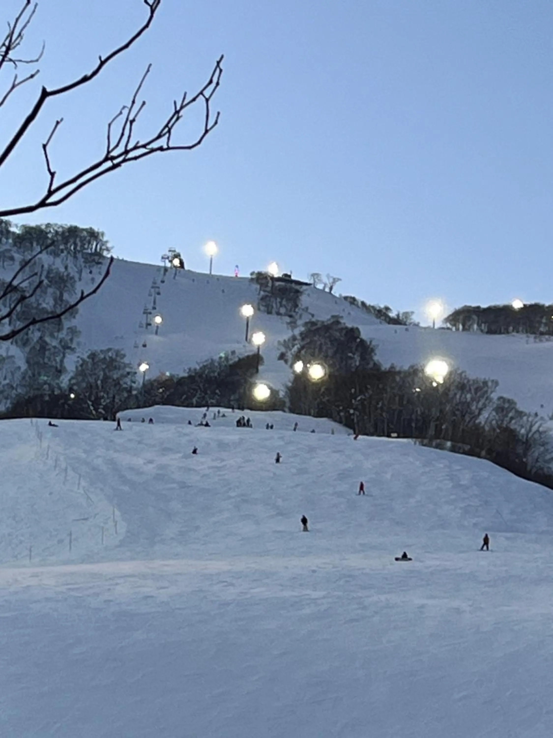 Skiing in Boken Kazoku