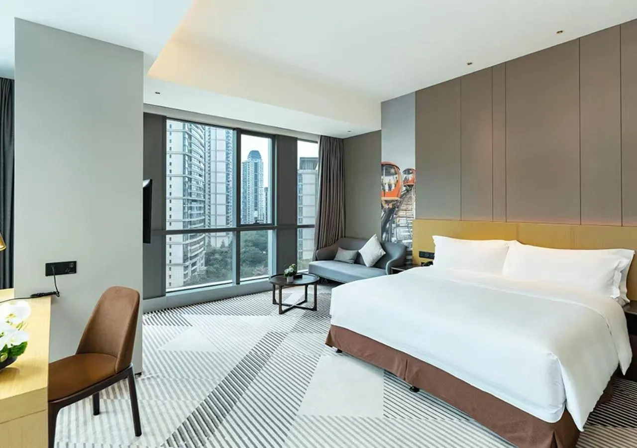 Photo of the whole room, Bed in La Yarda Hotel Guangzhou