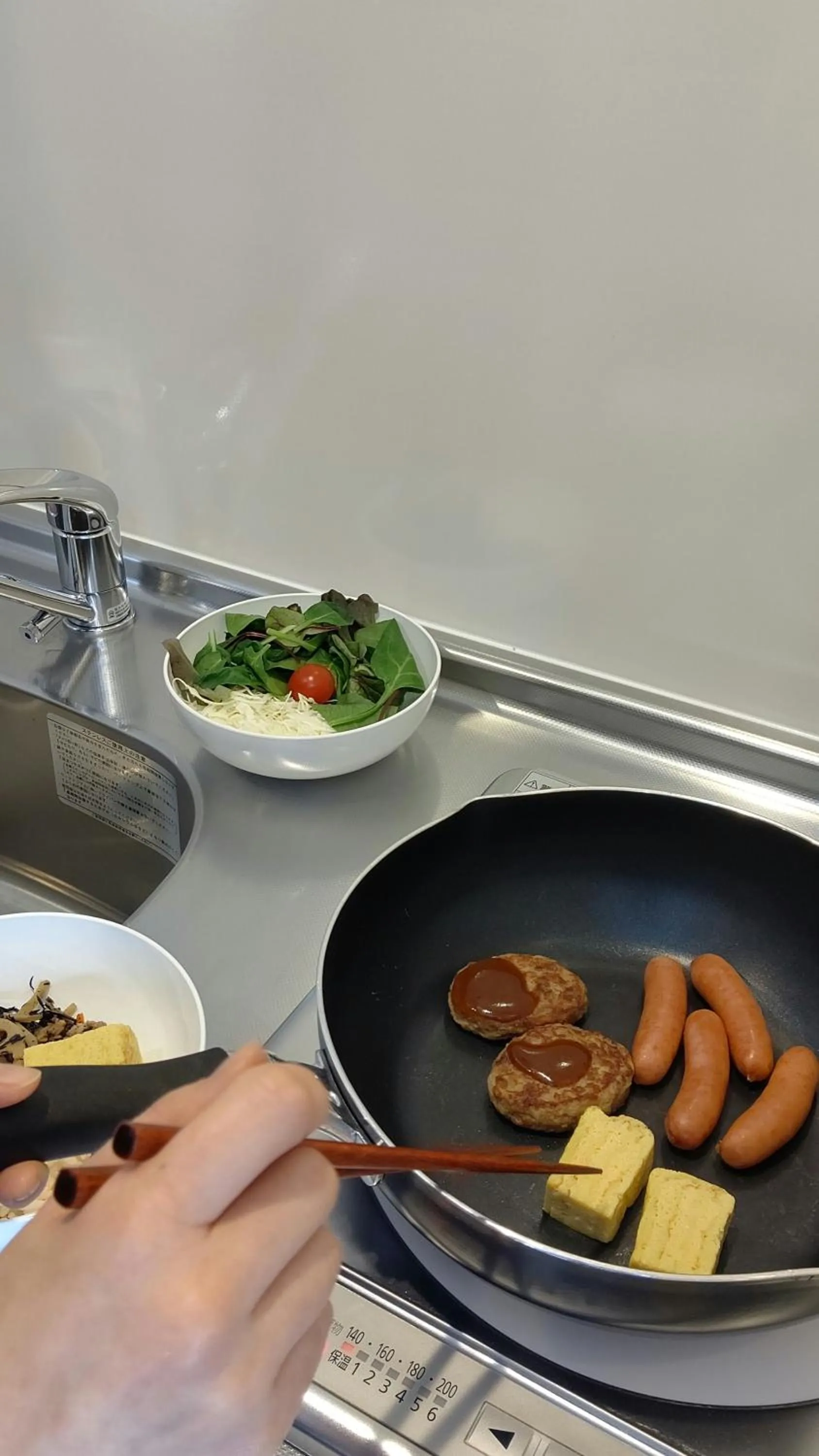 Kitchen or kitchenette in Hotel Classe Stay Sapporo