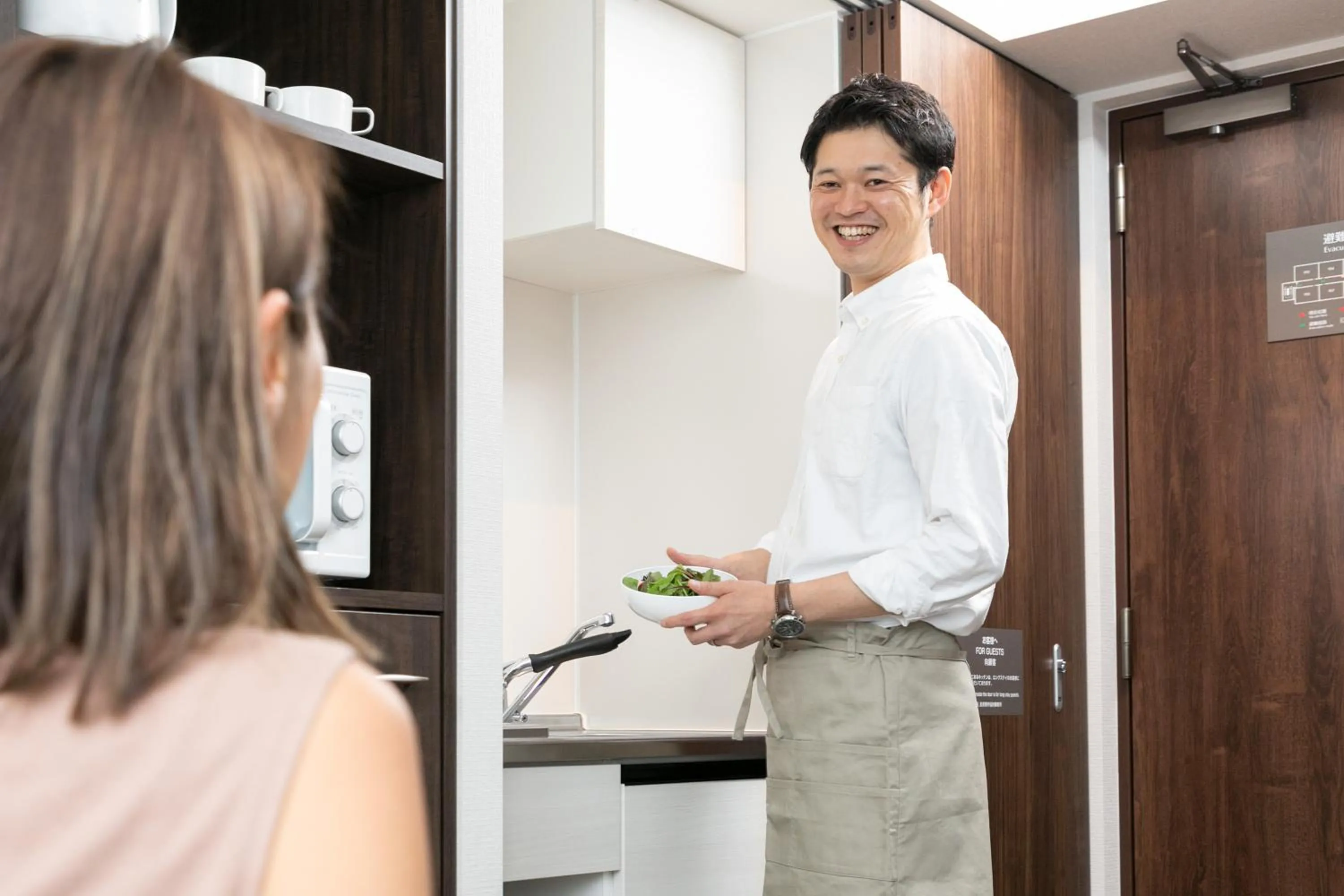 People in Hotel Classe Stay Sapporo