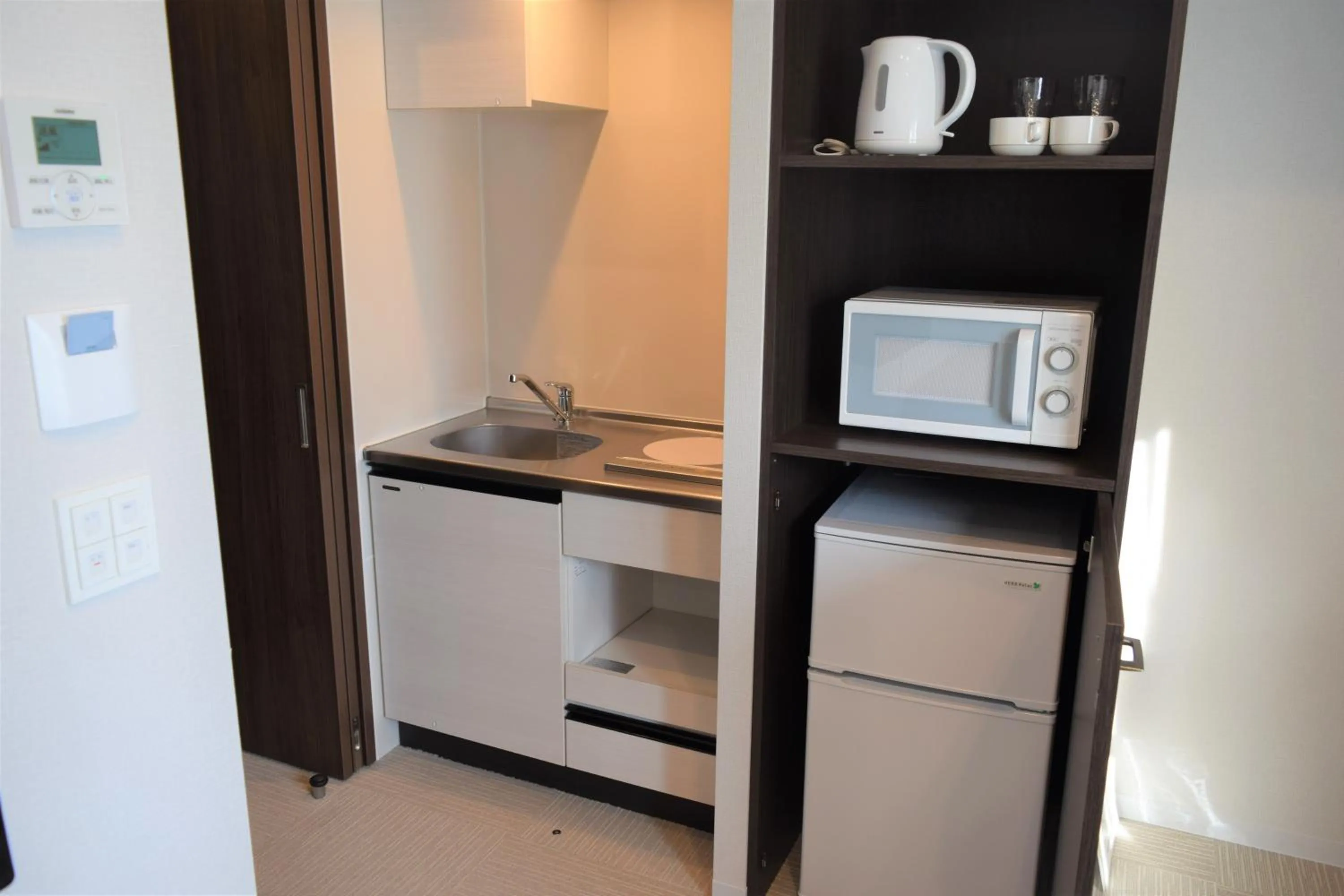 Kitchen or kitchenette in Hotel Classe Stay Sapporo