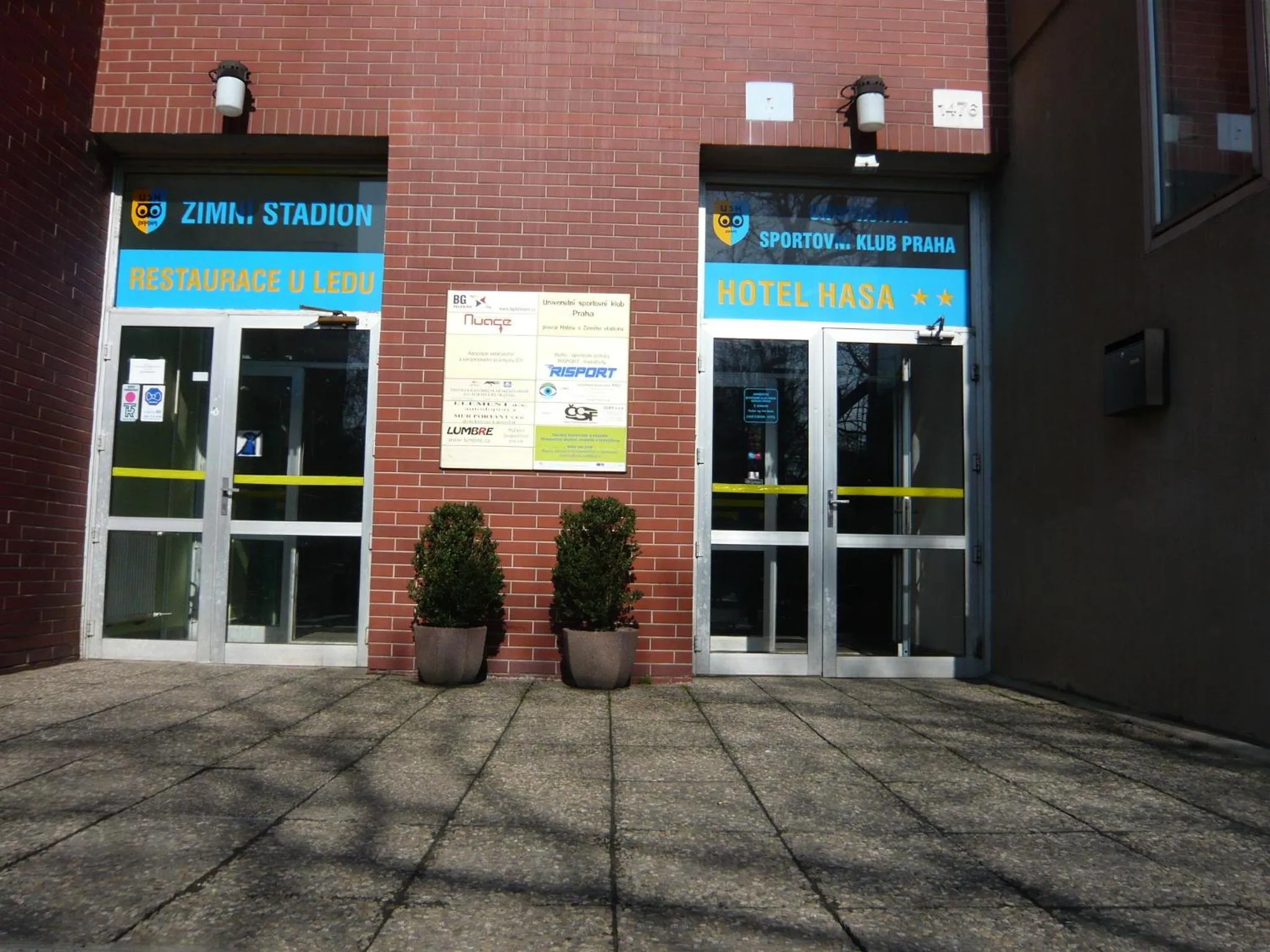 Facade/entrance in Hotel Hasa