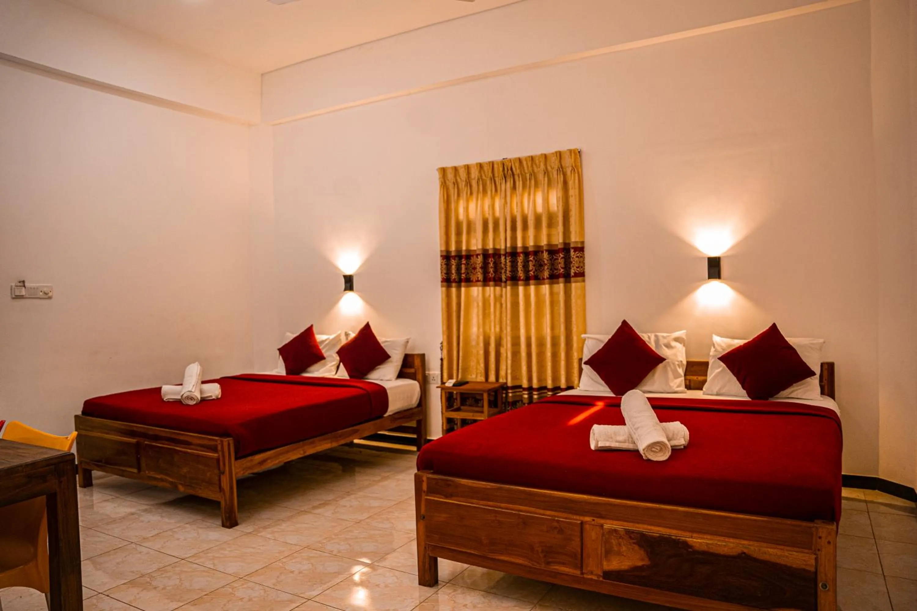 Bed in Theevanni Resort