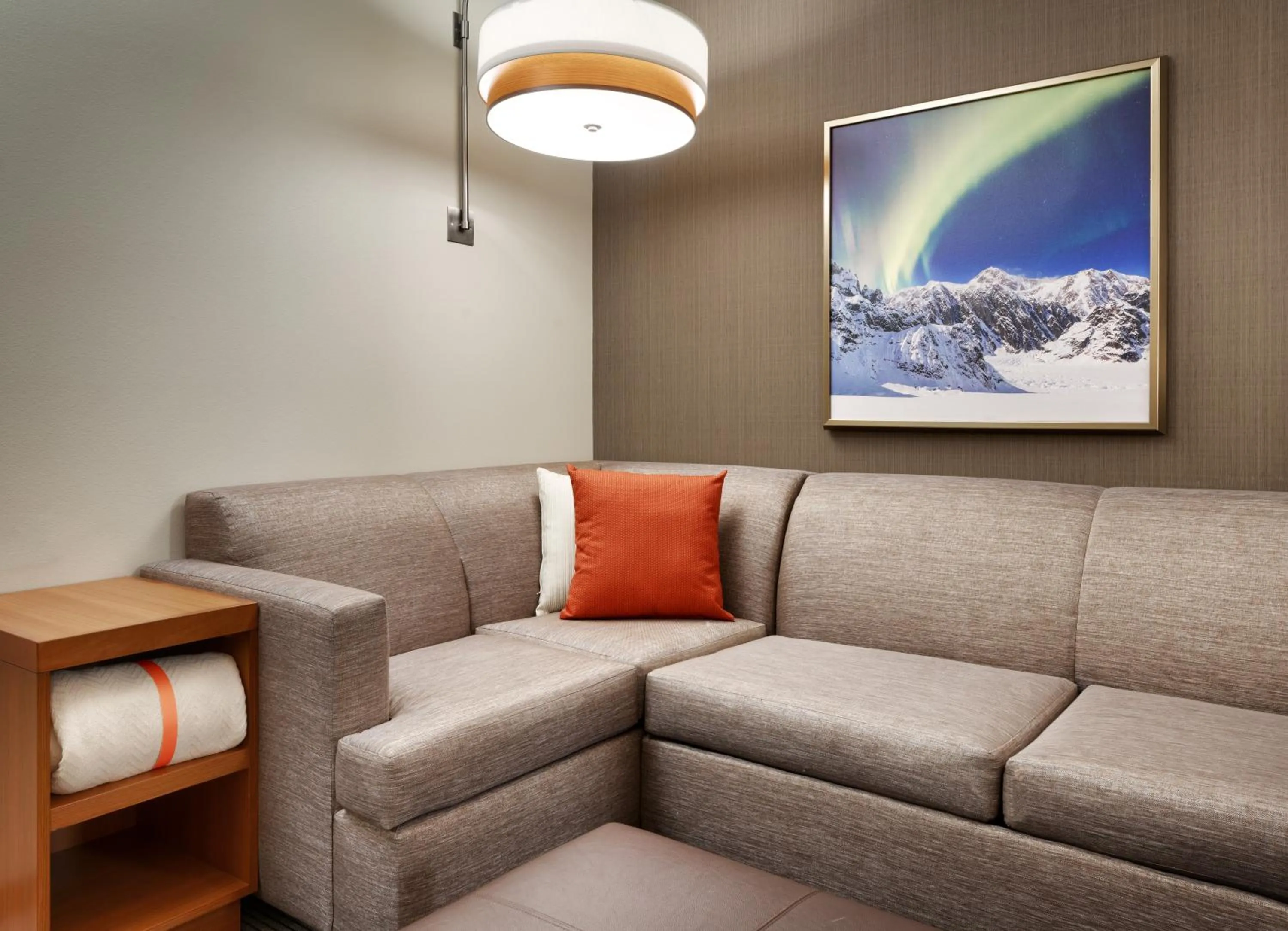 Seating area in Hyatt Place Anchorage-Midtown