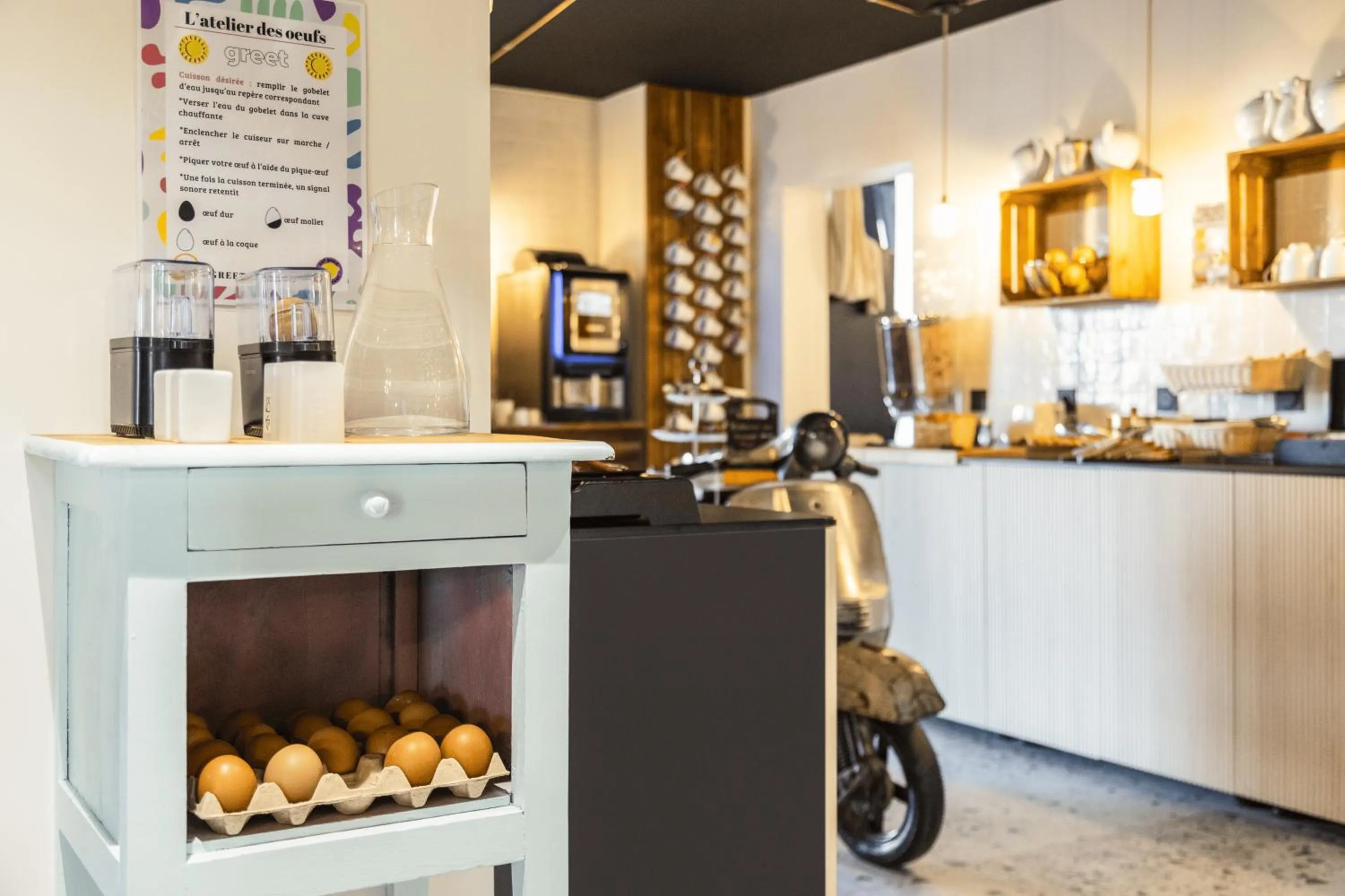 Breakfast in The Originals Access, Hôtel Limoges Nord