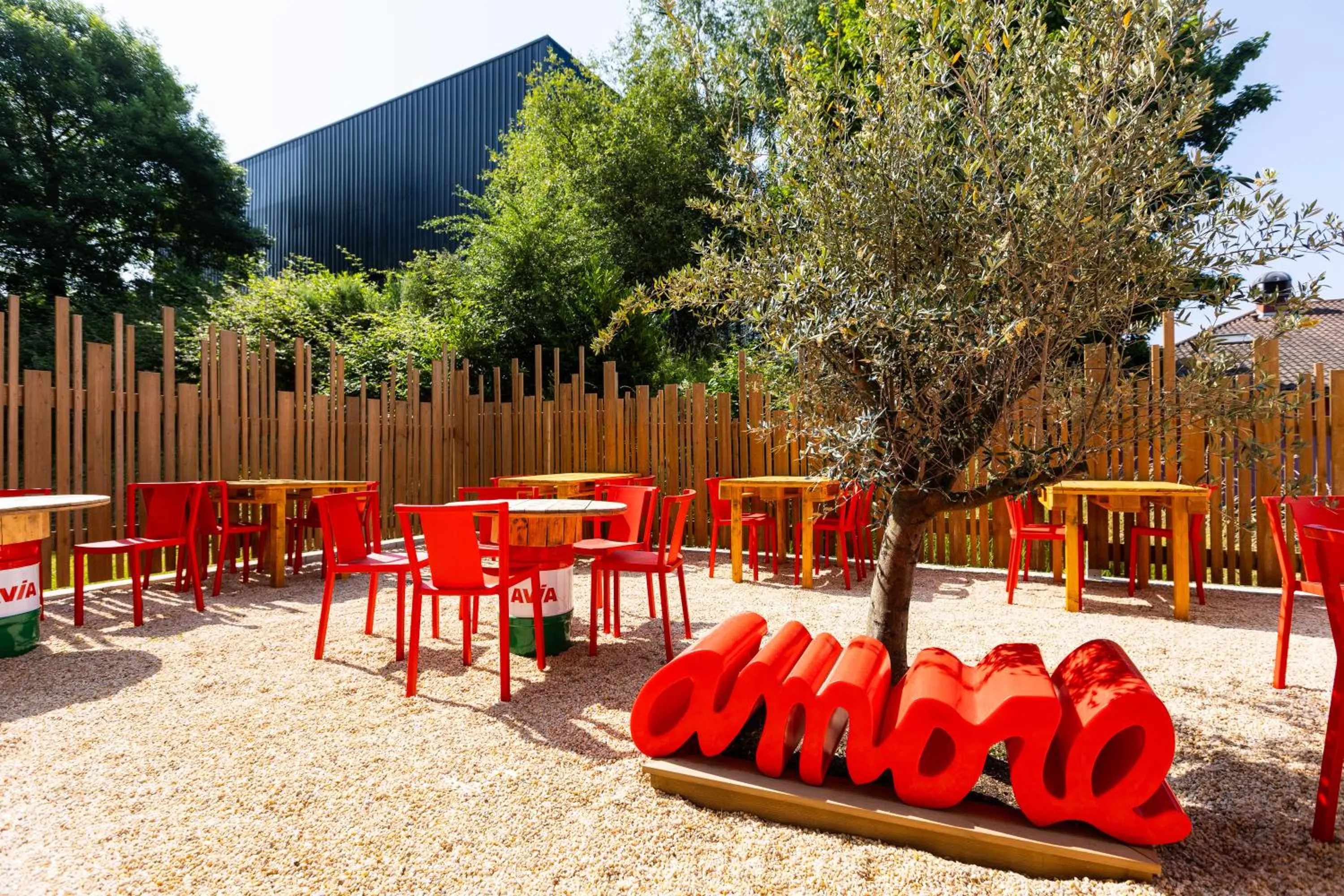 Patio in Greet Hotel Limoges Nord